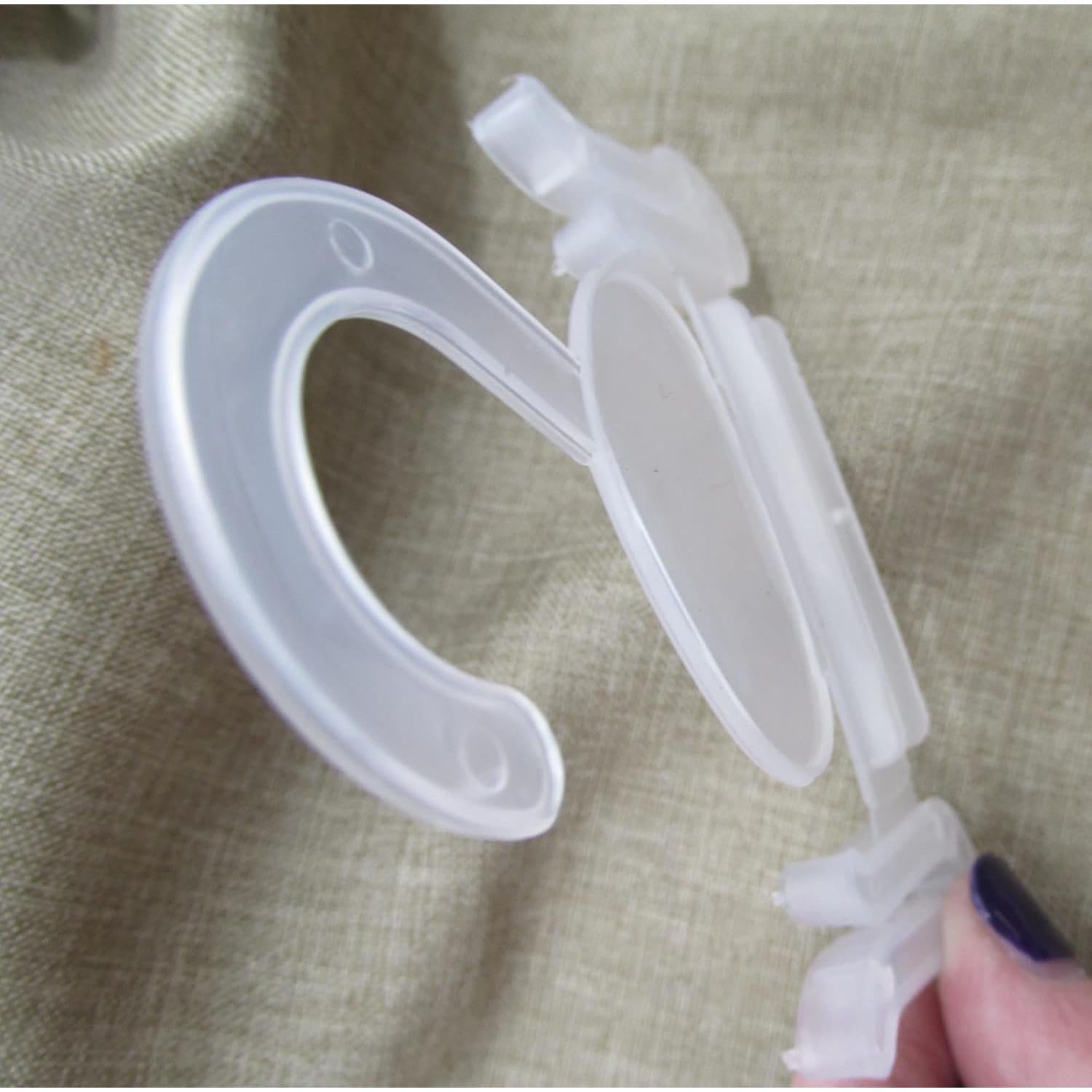 Perchas de Plástico para Sandalias NAHANCO JLP156100 - 100 Unidades