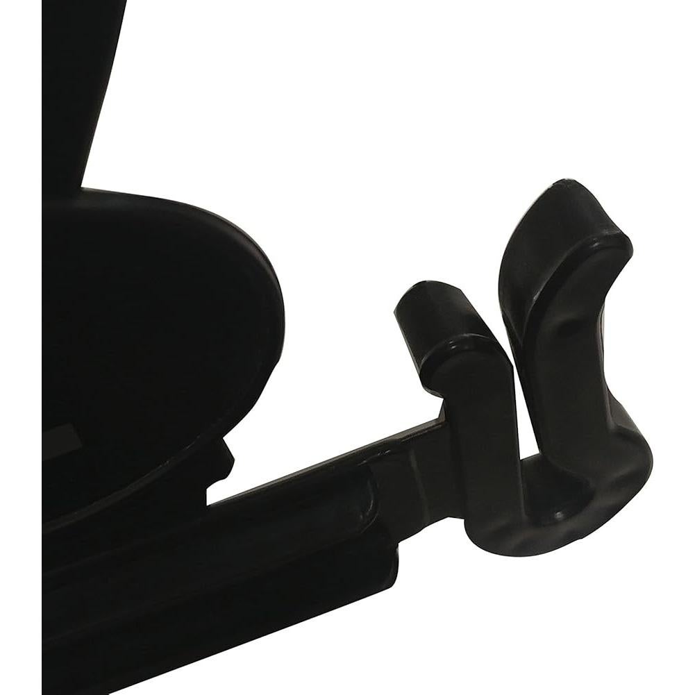 Perchas de Sandalias Plástico Negro NAHANCO JLP256 9.8 cm - 500 Unidades