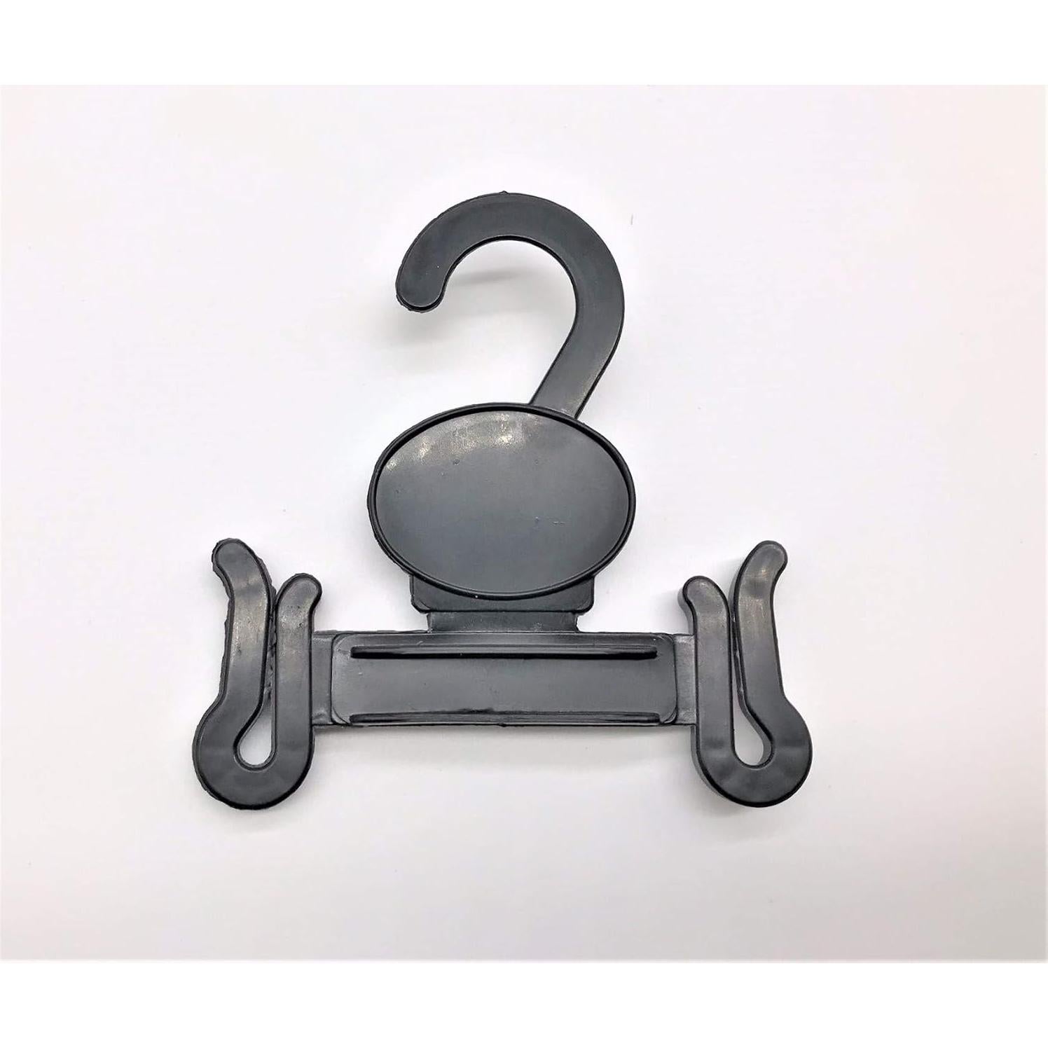 Perchas de Sandalias Plástico Negro NAHANCO JLP256 9.8 cm - 500 Unidades