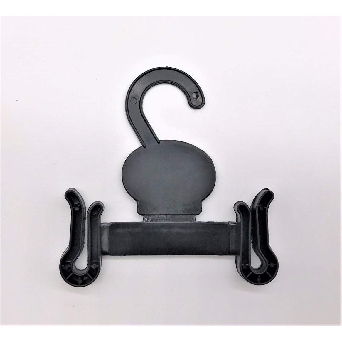 Perchas de Sandalias Plástico Negro NAHANCO JLP256 9.8 cm - 500 Unidades