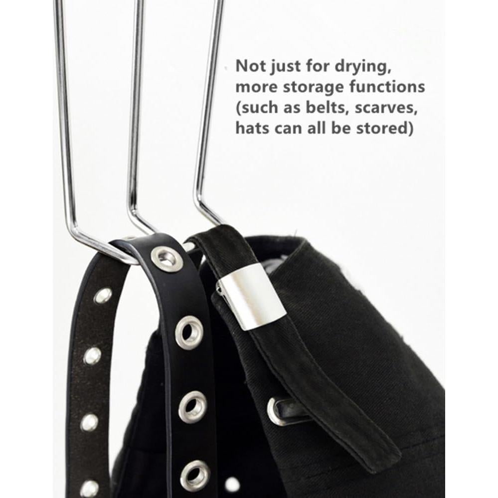 Estante de Secado para Zapatos Leoyoubei - 5 Perchas Acero Inoxidable