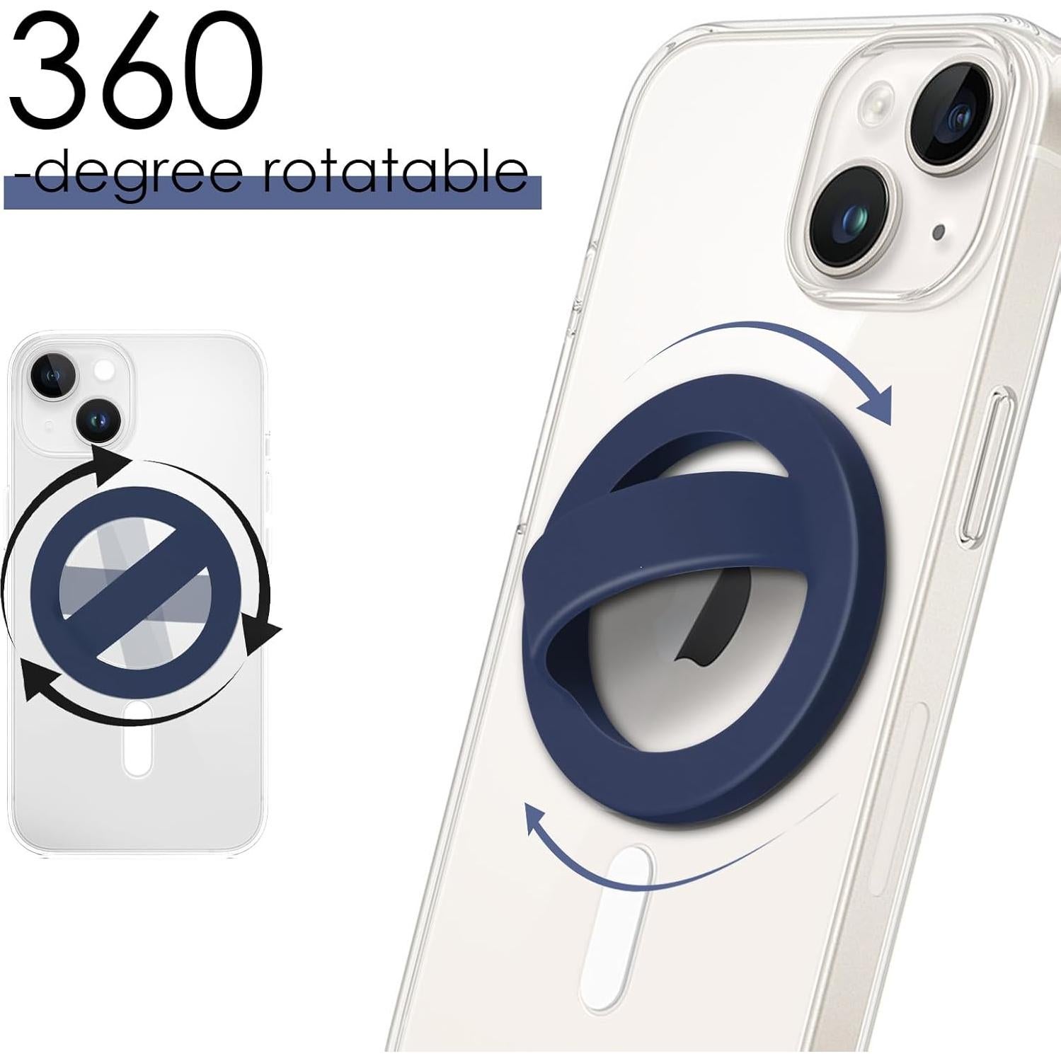 Soporte para Teléfono NWDEY Magnético Azul Compatible MagSafe