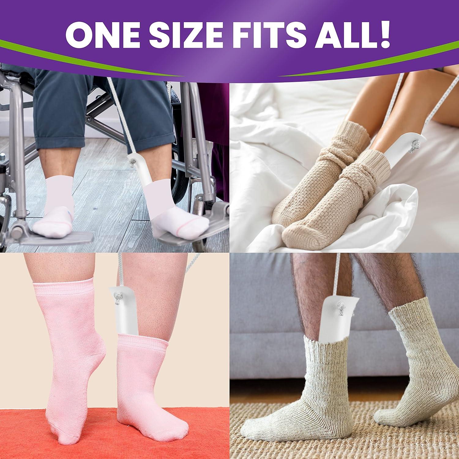 Ayuda para Poner Calcetines Mars Wellness Deluxe - 31" Ajustable