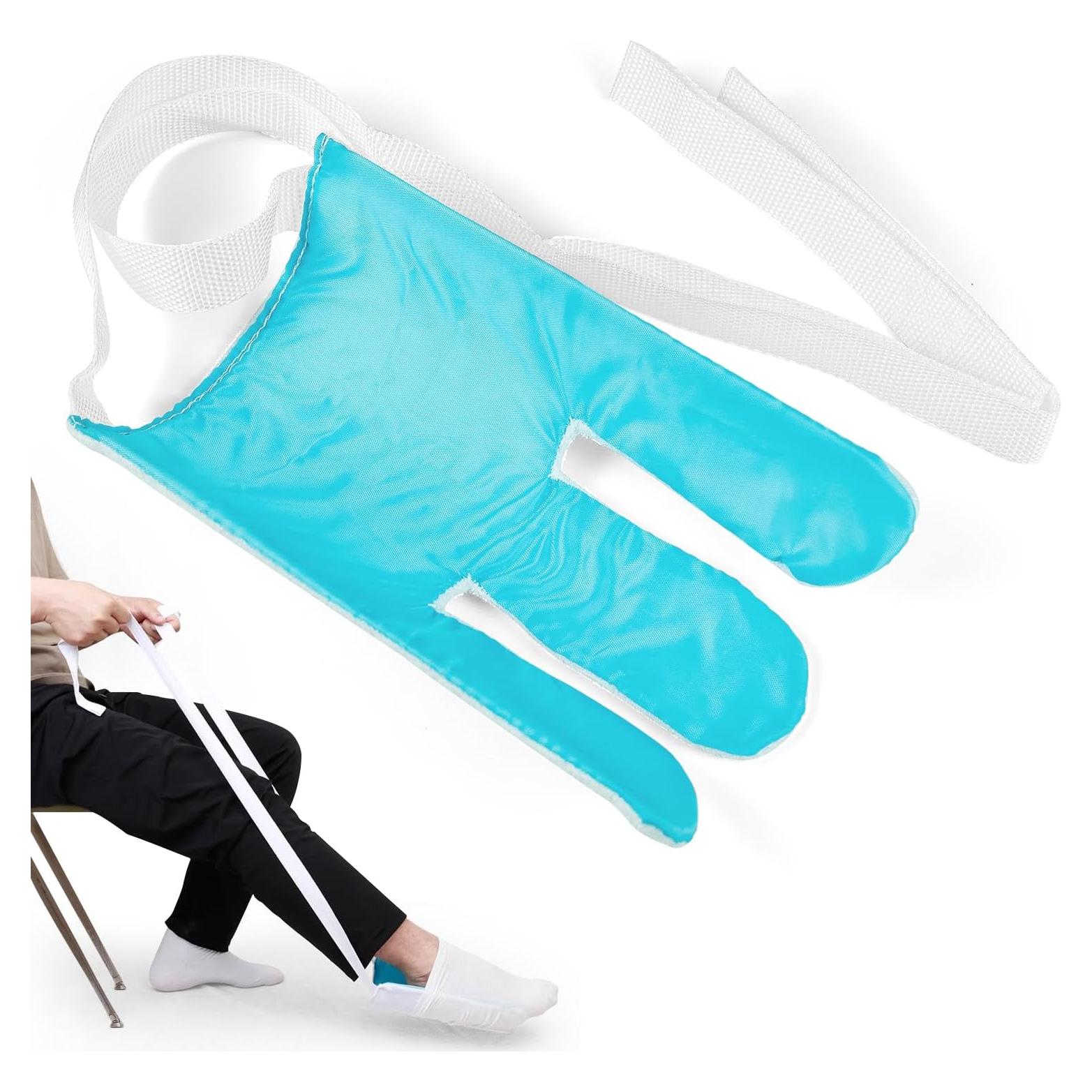 Asistente de Calcetines Folklyzo Azul - Dispositivo para Personas Mayores