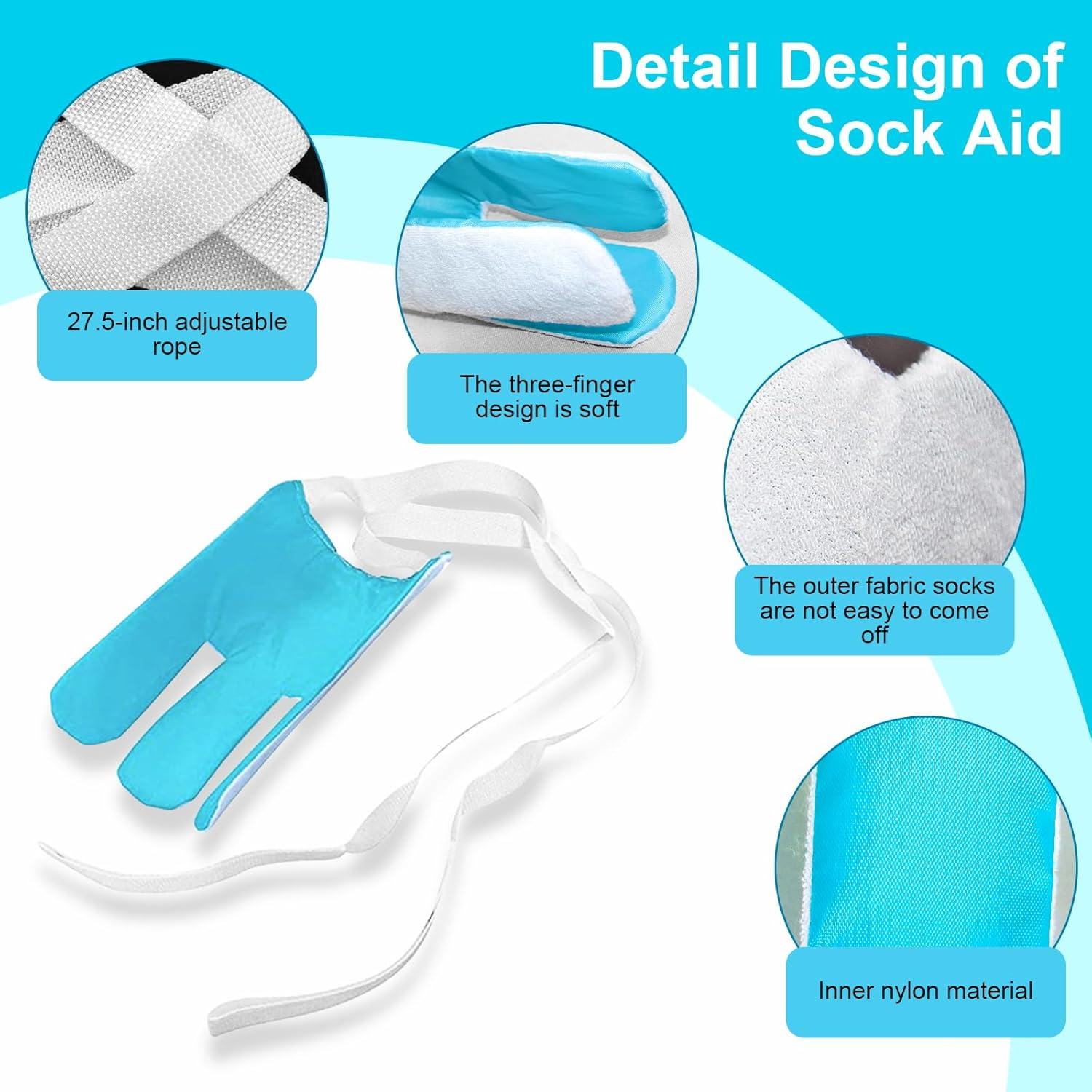 Ayudante para Poner Calcetines KkaFFe 71 cm Ajustable