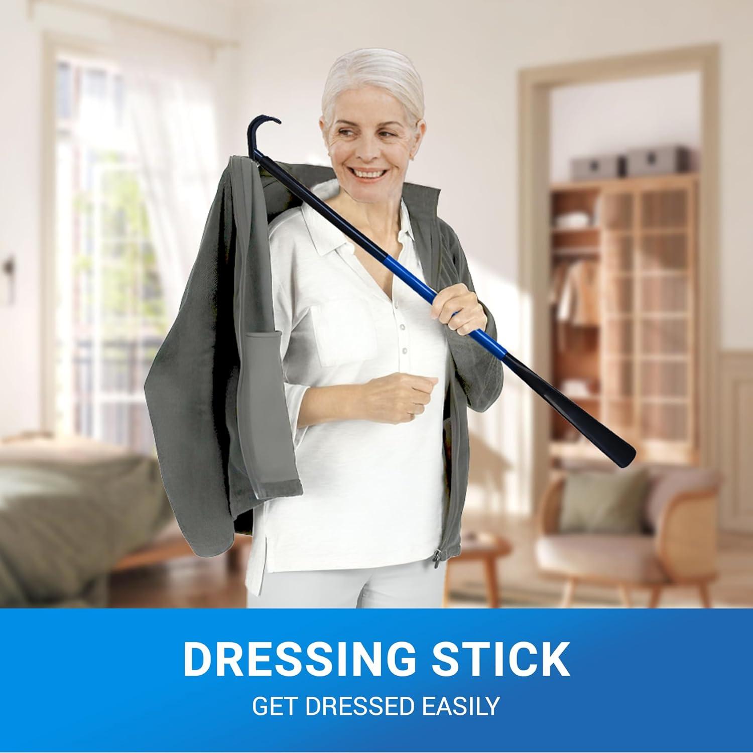 Ayuda para Poner Calcetines Sliq - Kit de Vestir 5 en 1