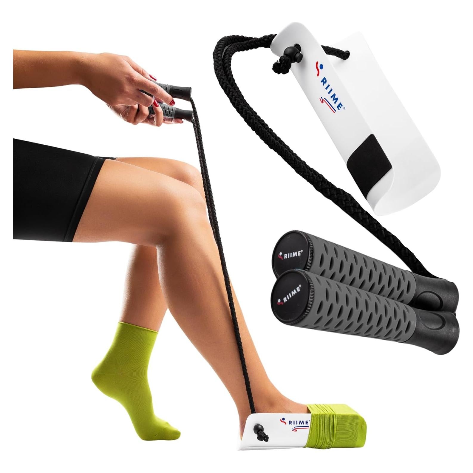 Ayuda para Ponerse Calcetines Ergonomica riime - Gris