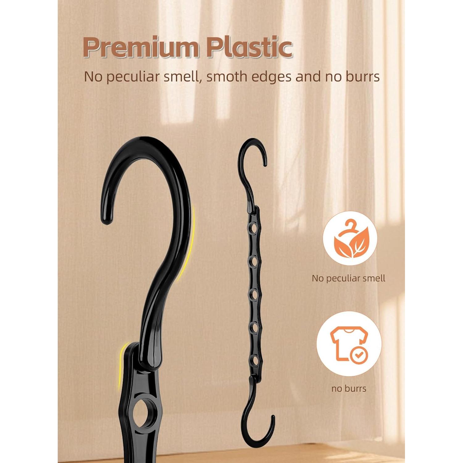 Ganchos Mágicos Ahorra Espacio HOUSE DAY - Paquete de 10