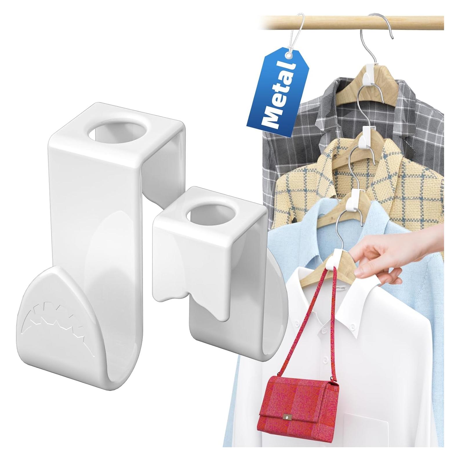 Ganchos Organizadores de Closet EastLink 18 Pcs Metal 27.2 kg