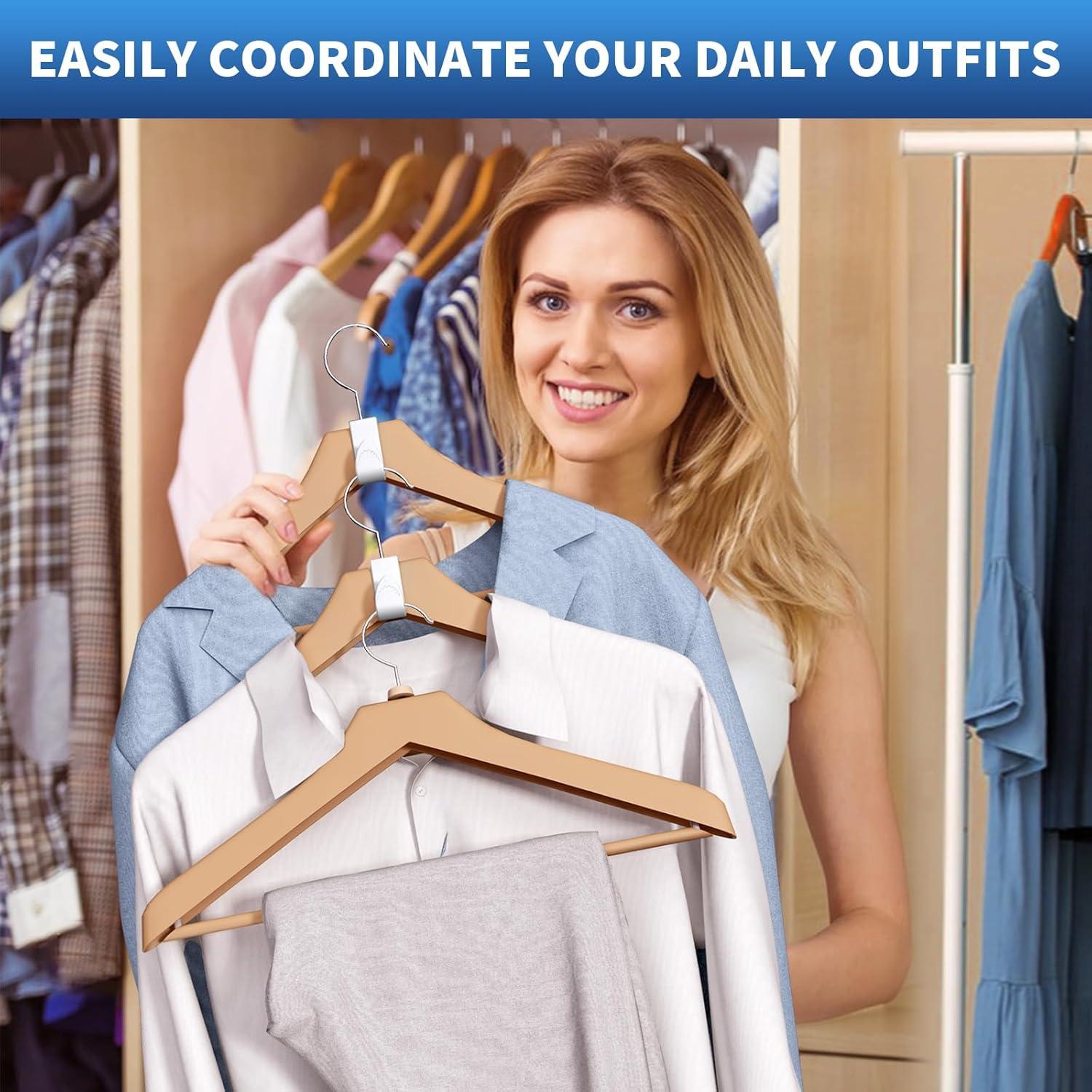 Ganchos Organizadores de Closet EastLink 18 Pcs Metal 27.2 kg