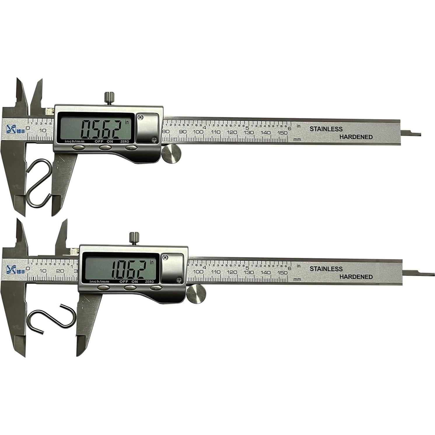 200 Ganchos S Mini WEHOO de Acero Inoxidable 26mm Plata