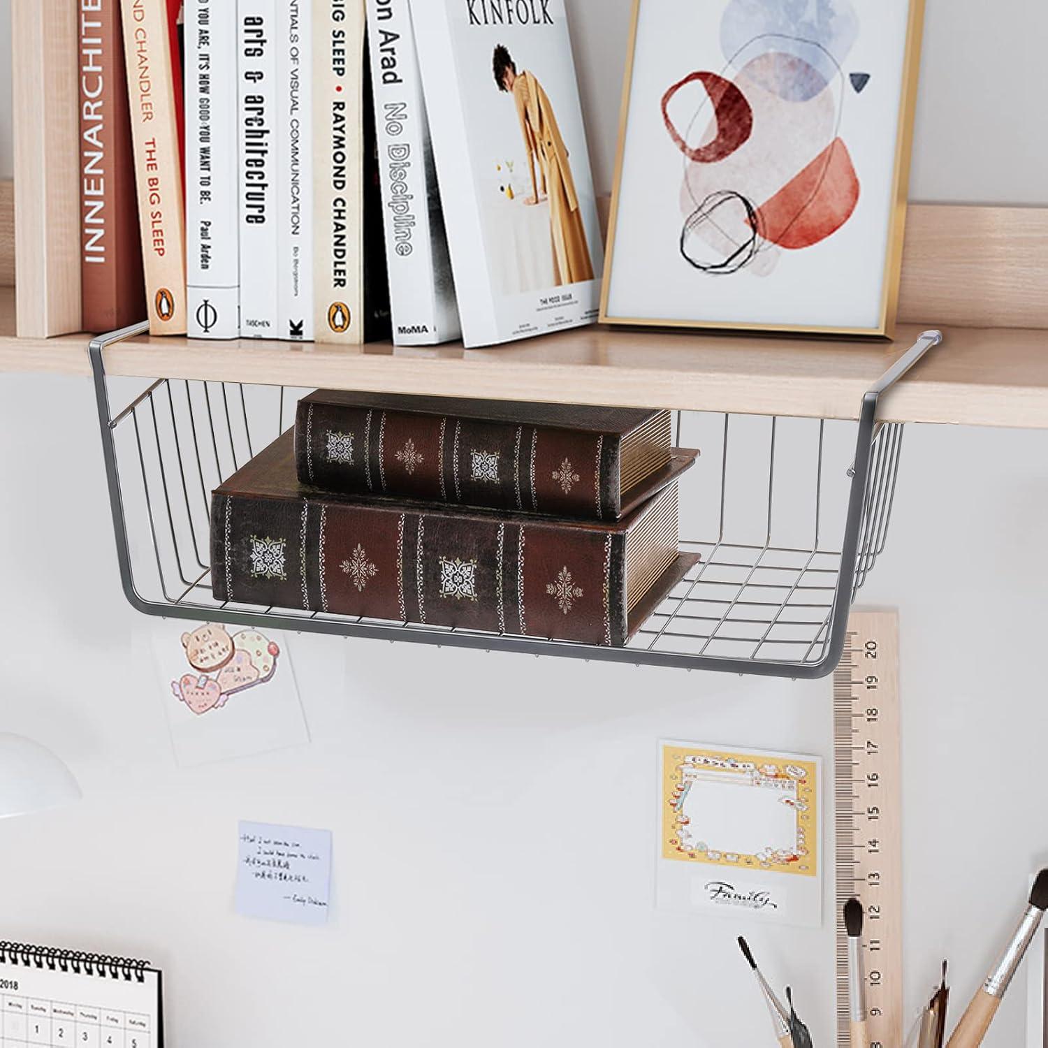 Cestas Bajo Estante Jucoan 3 Piezas 38.1x25.4x10.16 cm