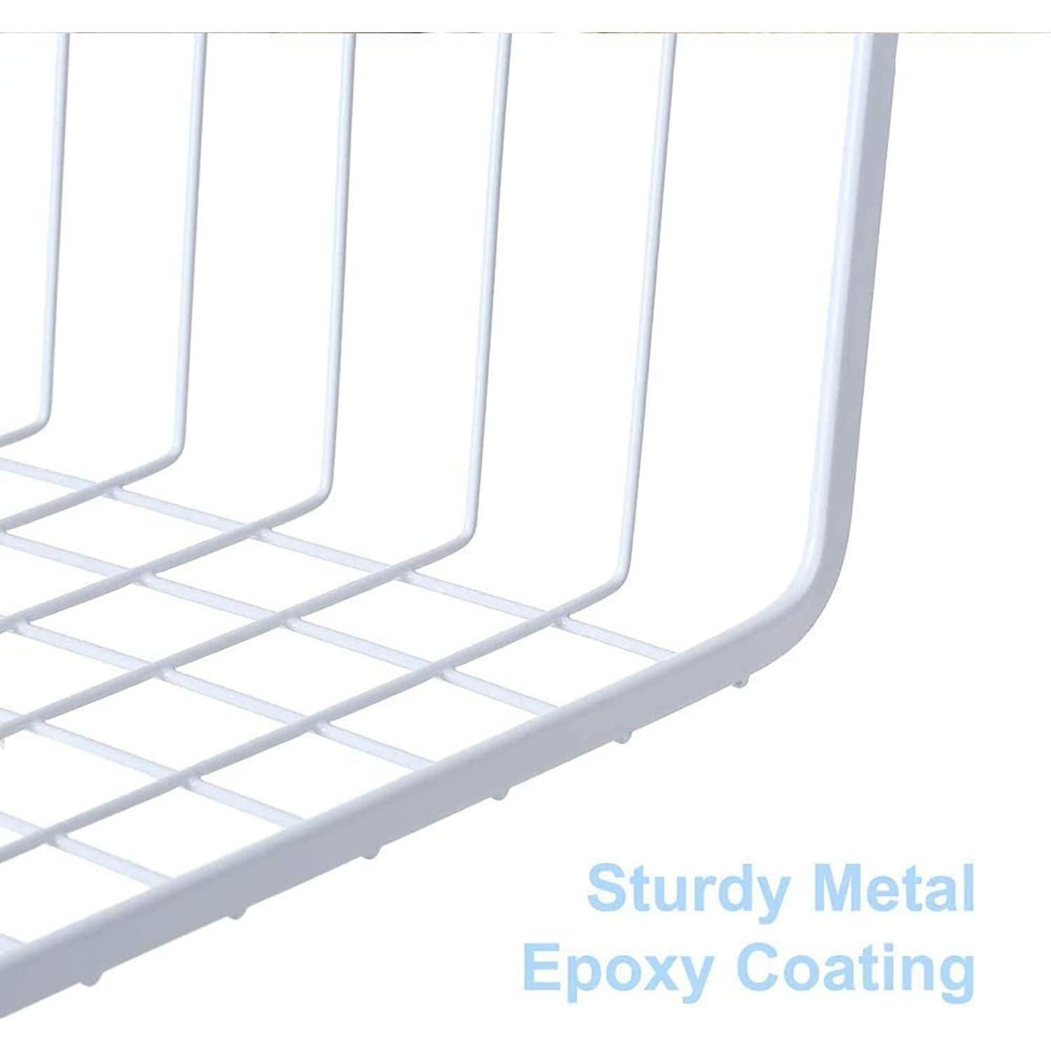 8 Cestas Colgantes Bajo Estante Ankuce 35.5x26.9 cm Organizador