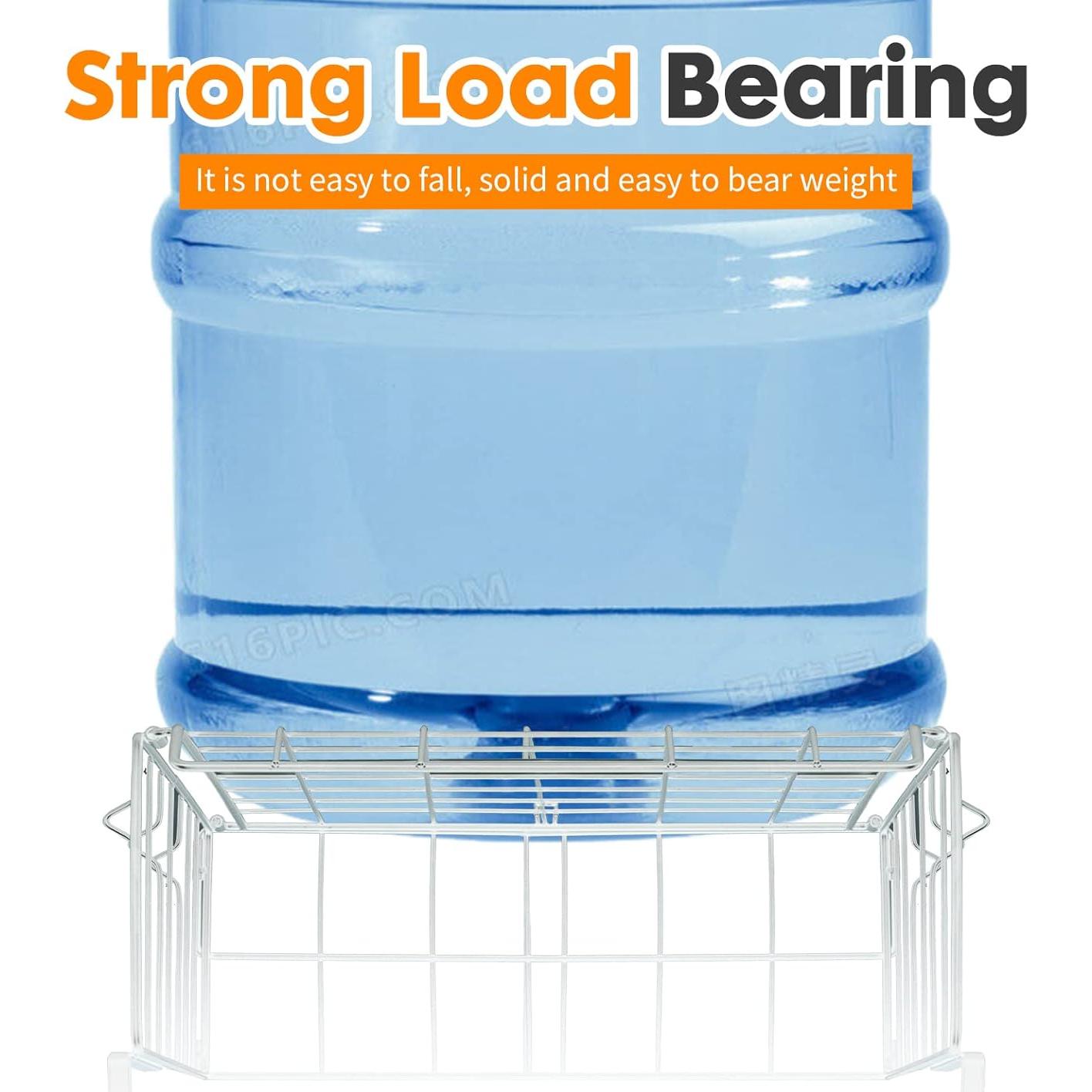 Cestas de Almacenamiento Plegables PowerKing, 2 Paquete, Blanco