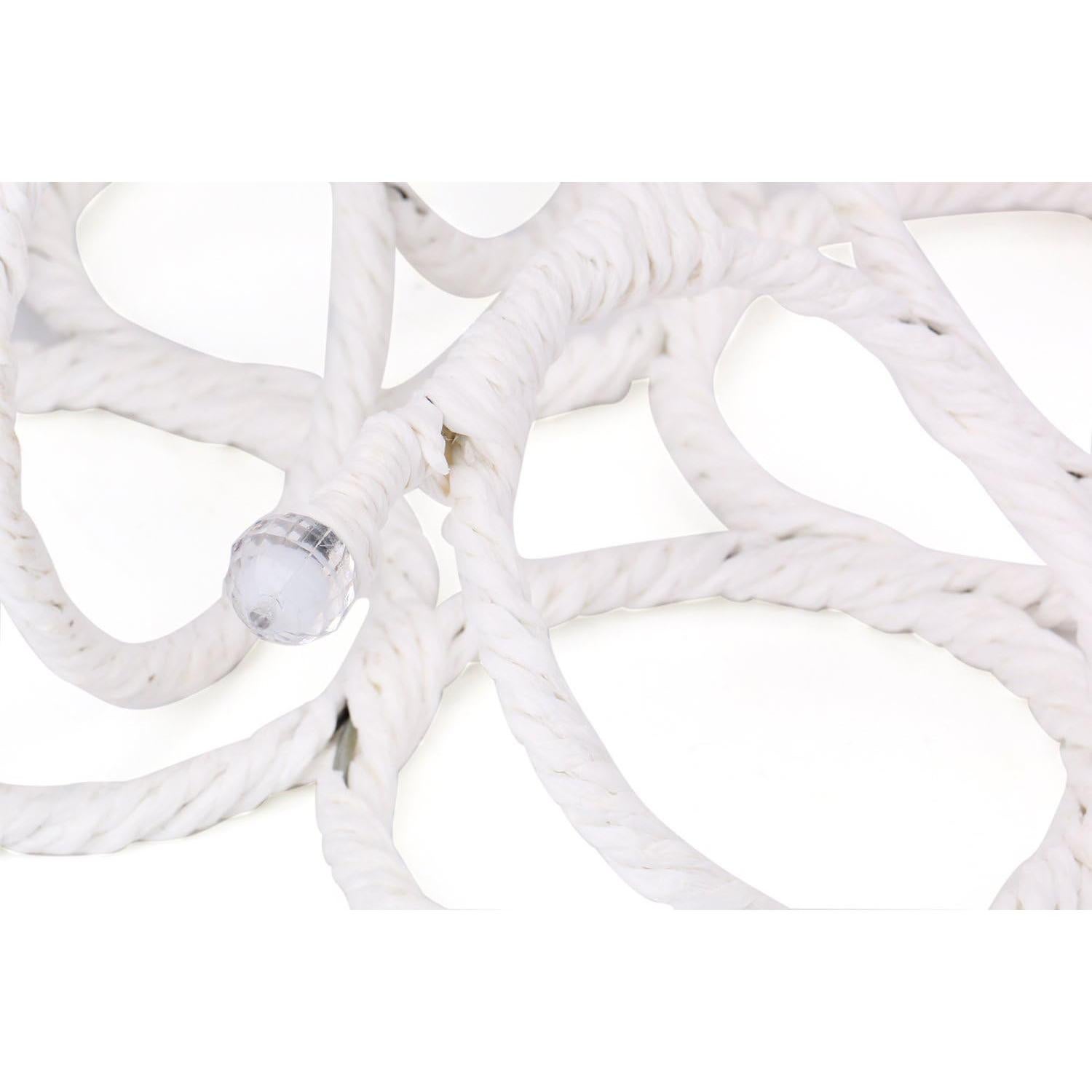 Organizador de Perchas Tosnail - Paquete de 2 para Bufandas y Corbatas - Blanco