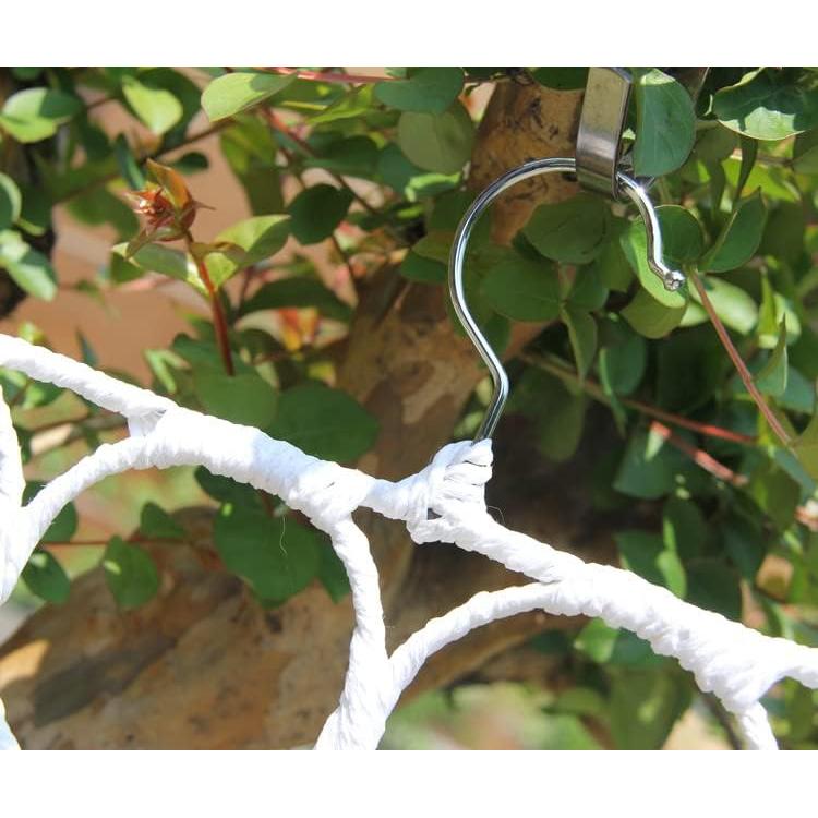 Organizador de Perchas Tosnail - Paquete de 2 para Bufandas y Corbatas - Blanco