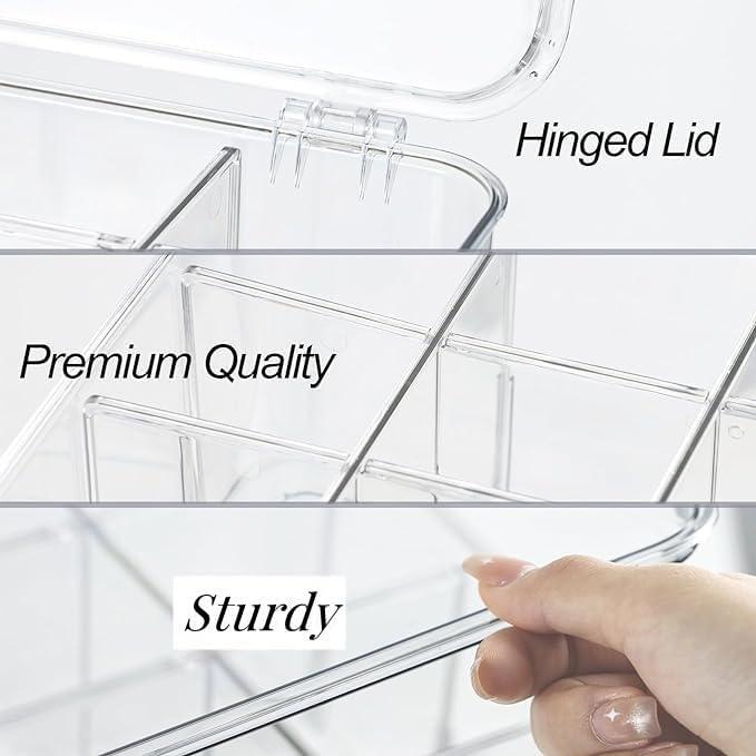 Organizador de Cajones ZEXALOR 16 Compartimentos con Tapa