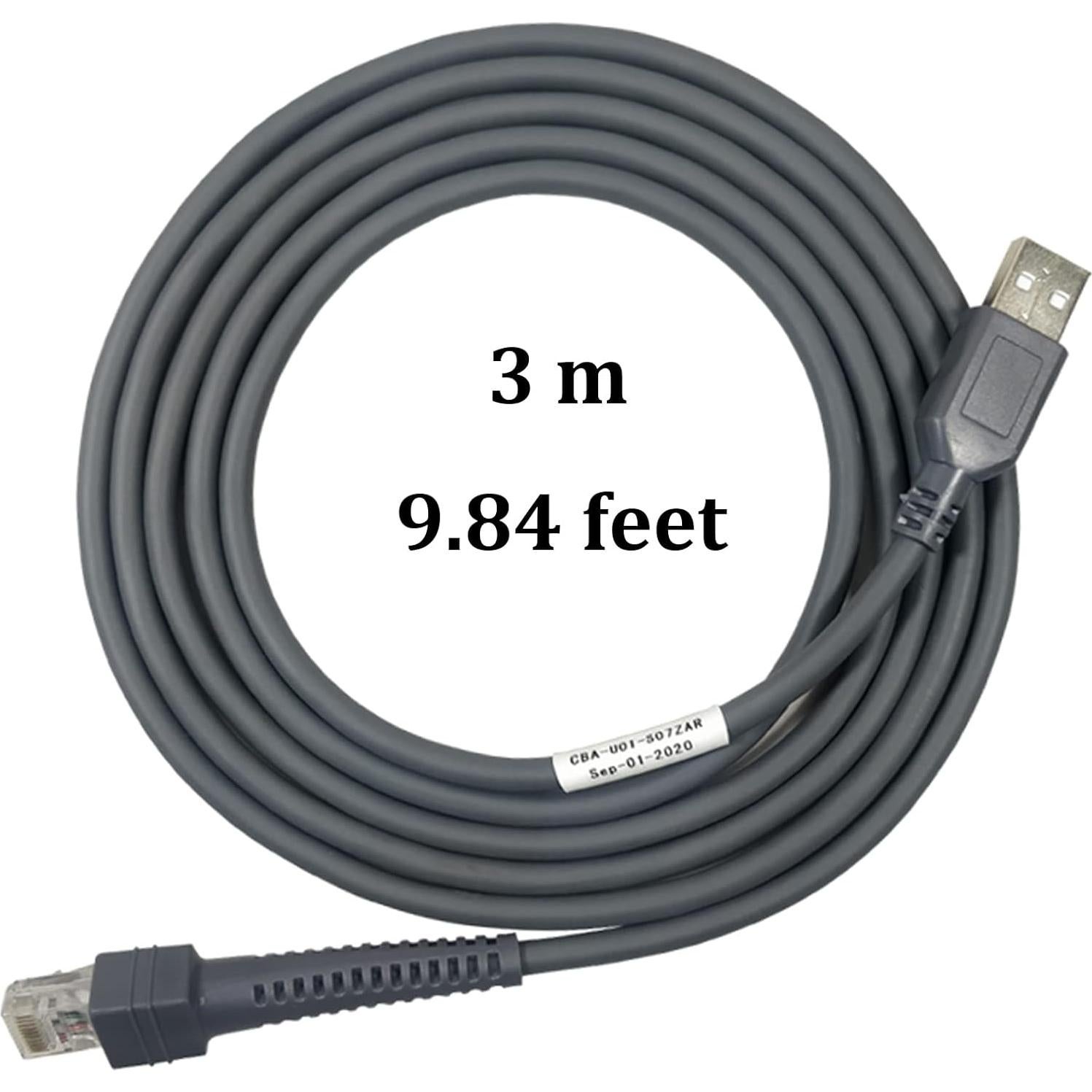 Cable USB a RJ45 SOTESIN 2m para escáner de códigos