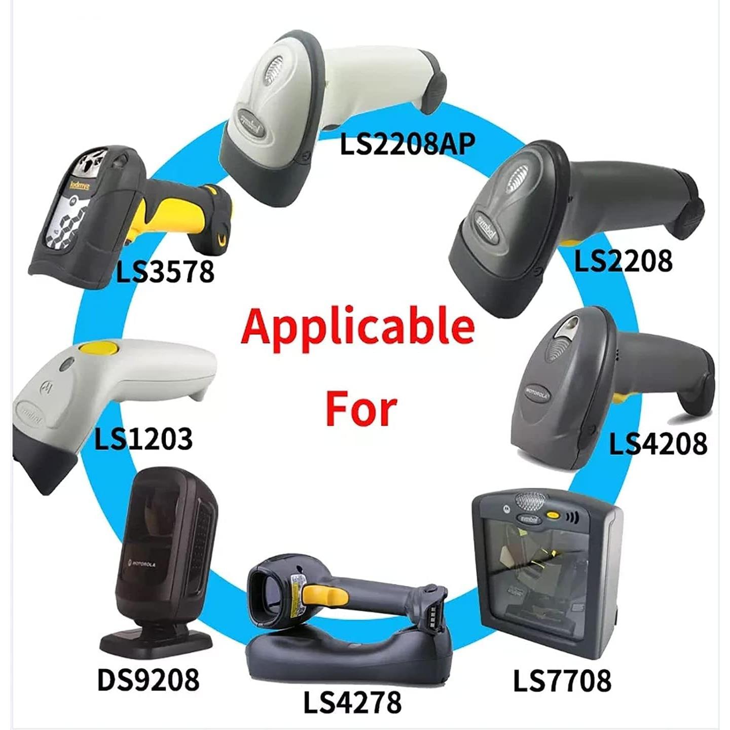 Cable USB a RJ45 SOTESIN 2m para escáner de códigos