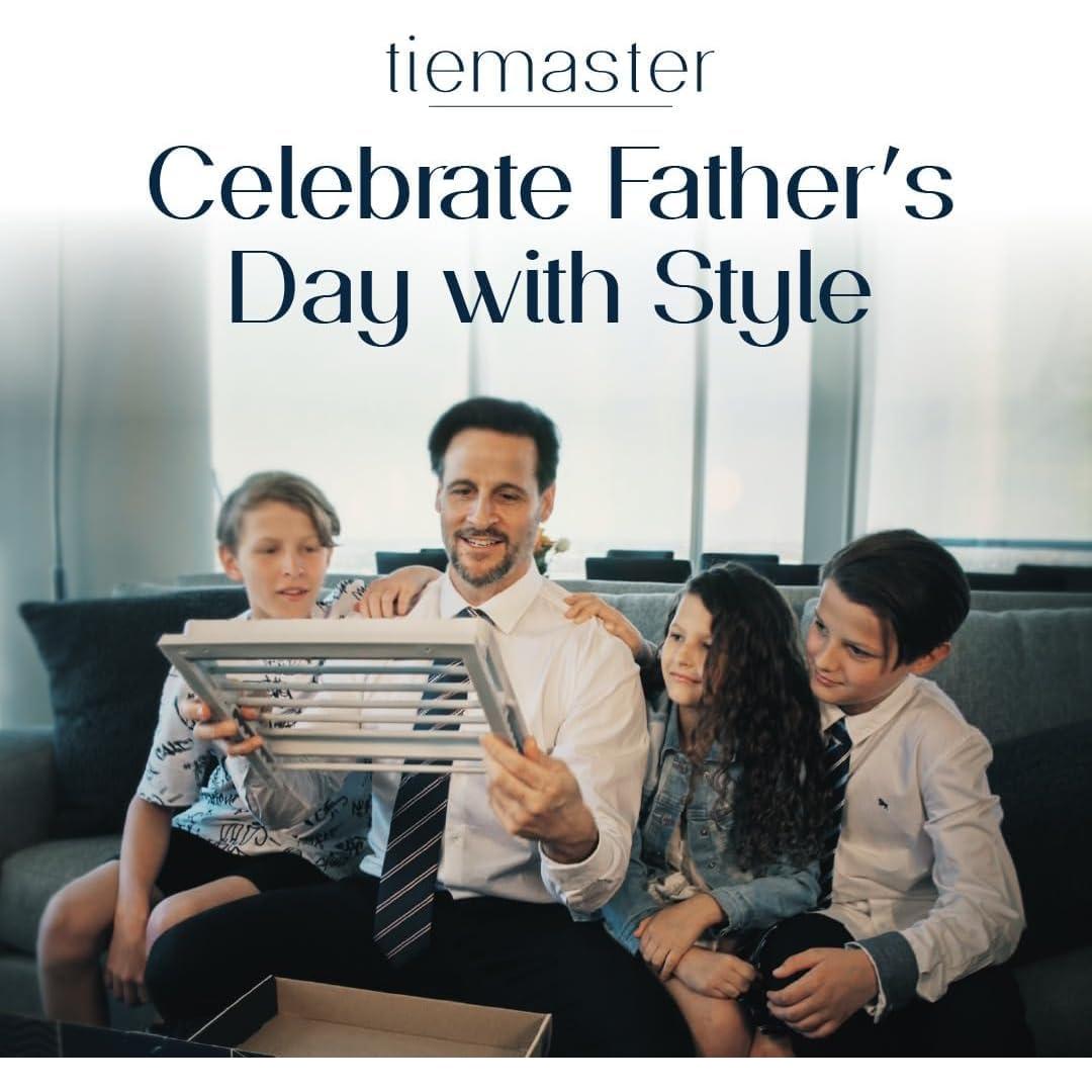 Organizador de Corbatas y Bufandas TieMaster Gris 60 Unidades