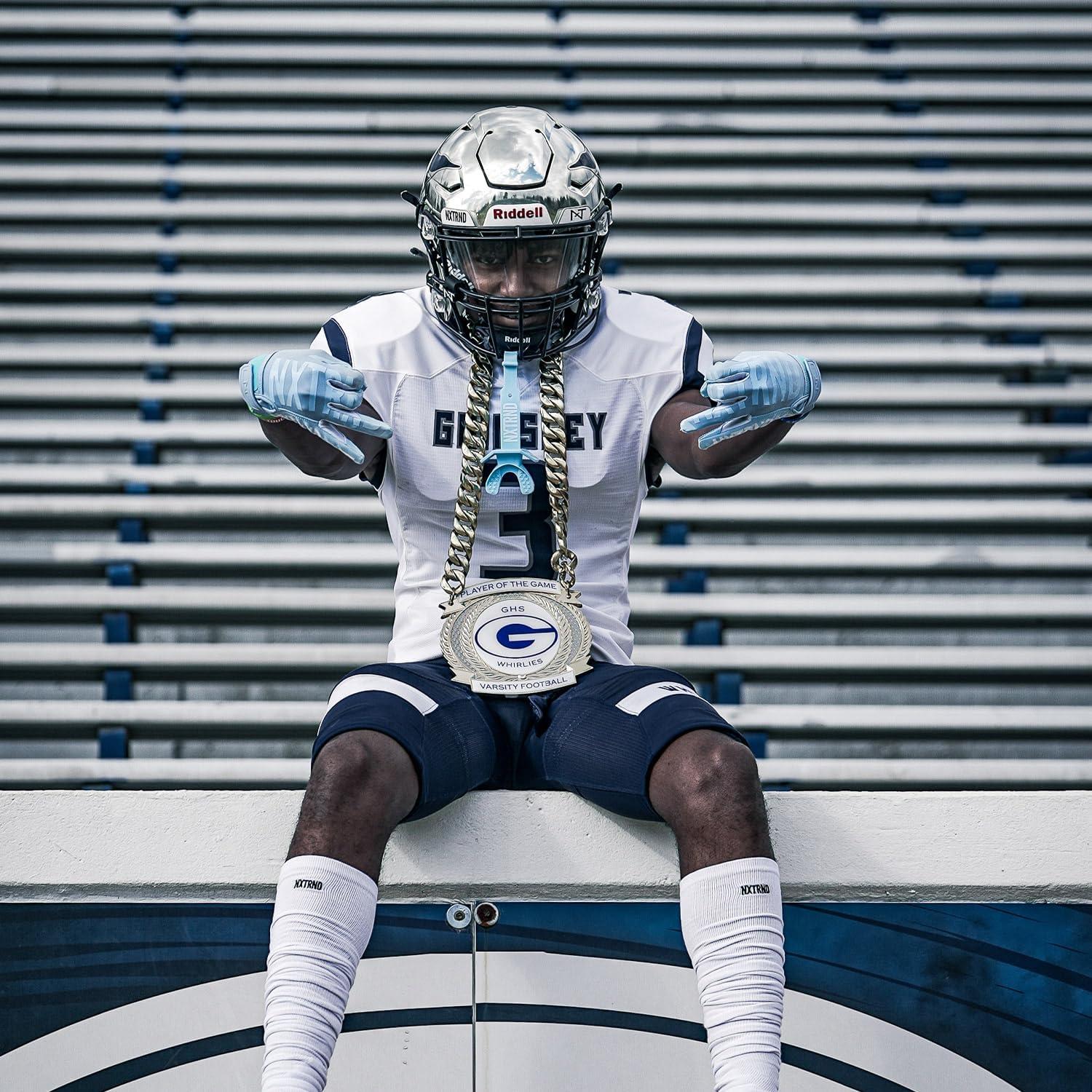 Nxtrnd VZR1 Football Visor, Flat Lens Technology, Fits Adult & Youth Football Helmets