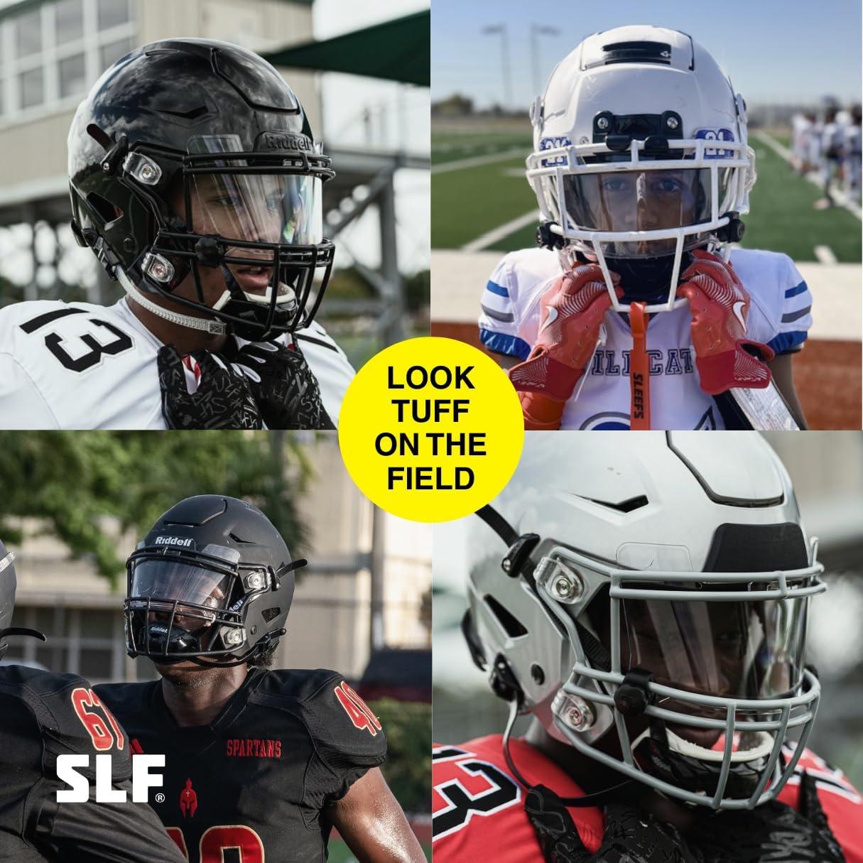 Visera de Casco de Fútbol SLEEFS SL-CLR-LVS - Policarbonato