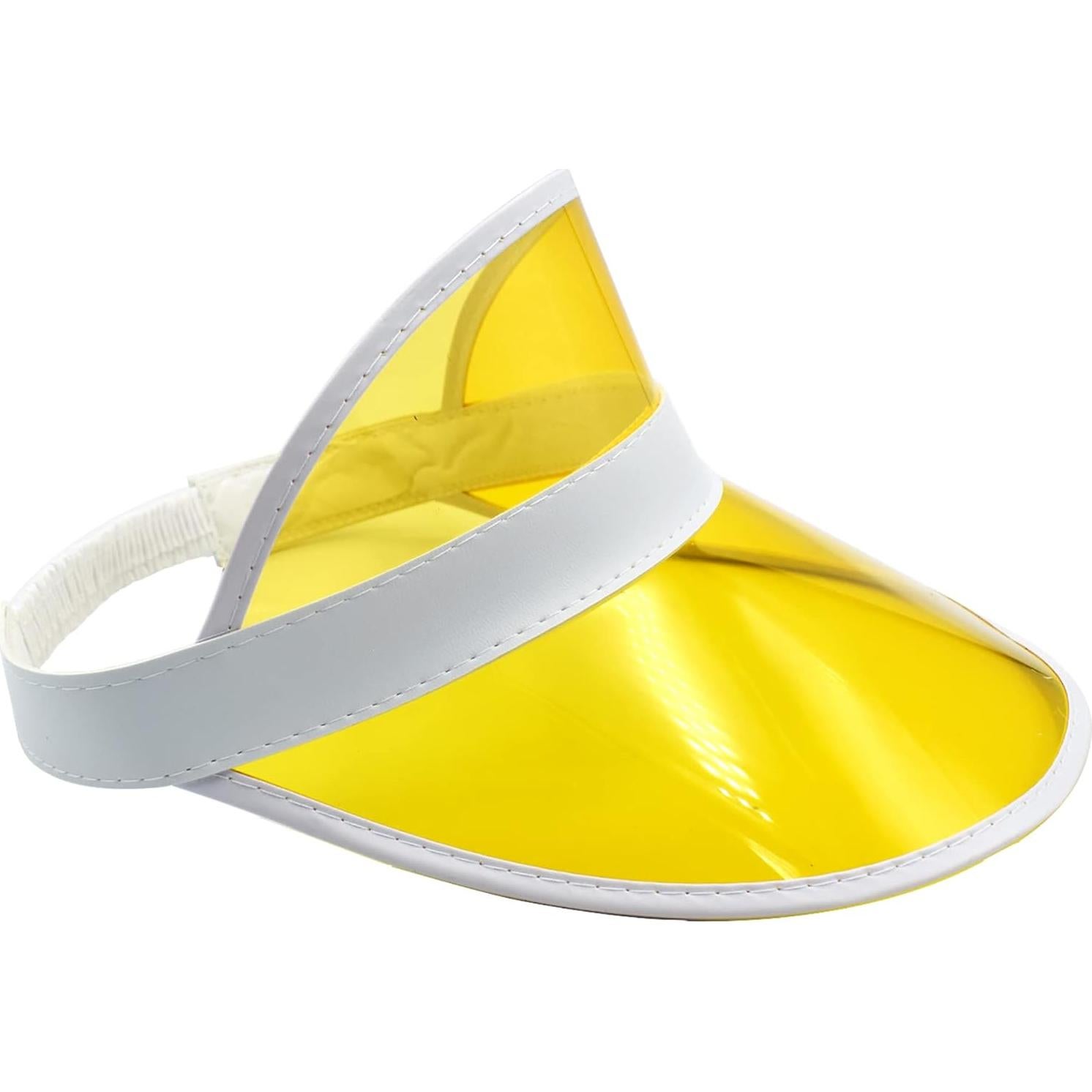 Visera Transparente de Sol Yuanhe 5PCS UV para Playa