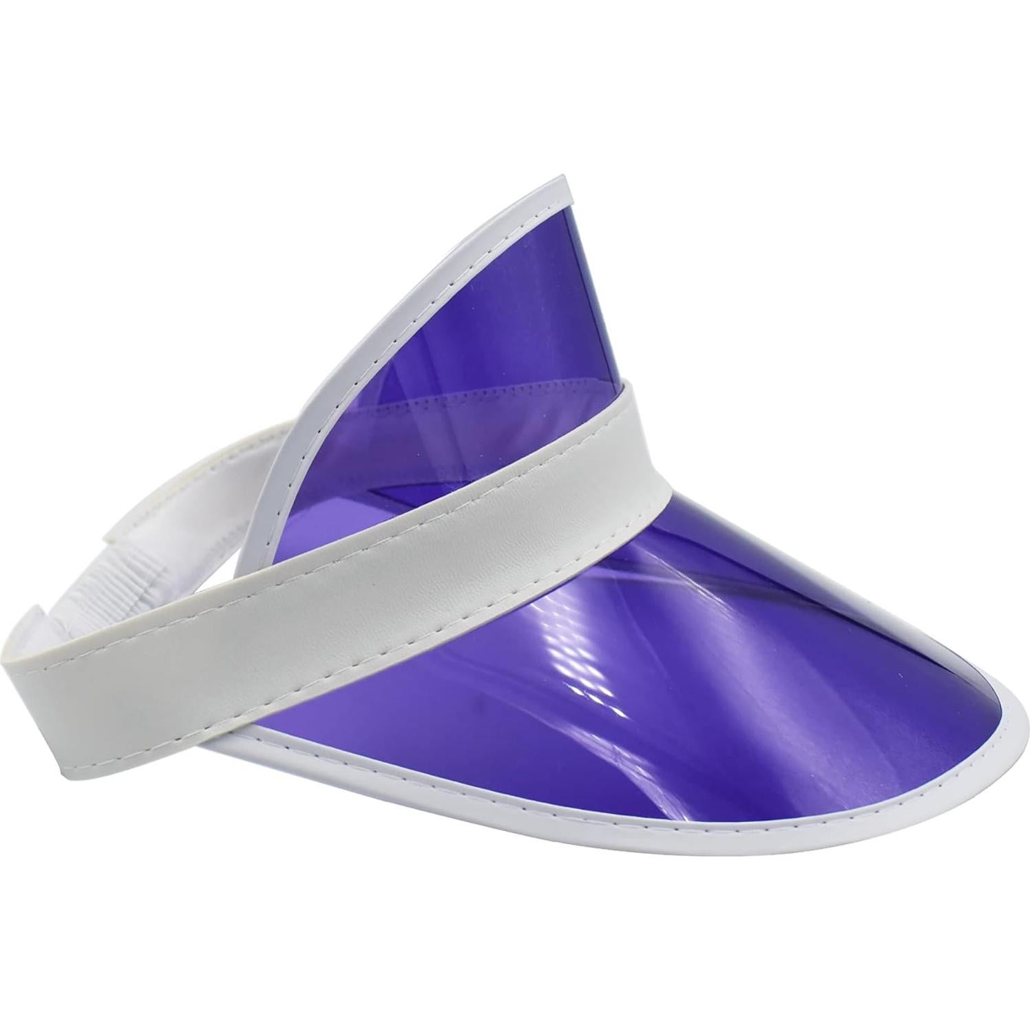 Visera Transparente de Sol Yuanhe 5PCS UV para Playa