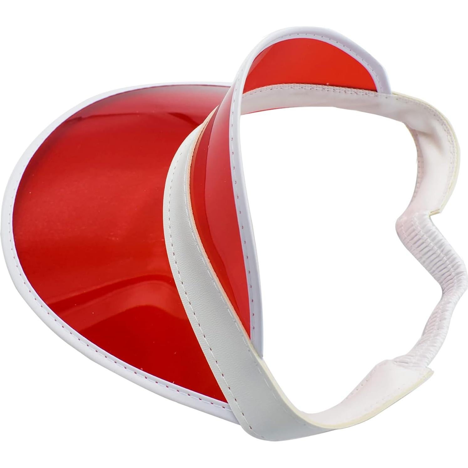 Visera Transparente de Sol Yuanhe 5PCS UV para Playa