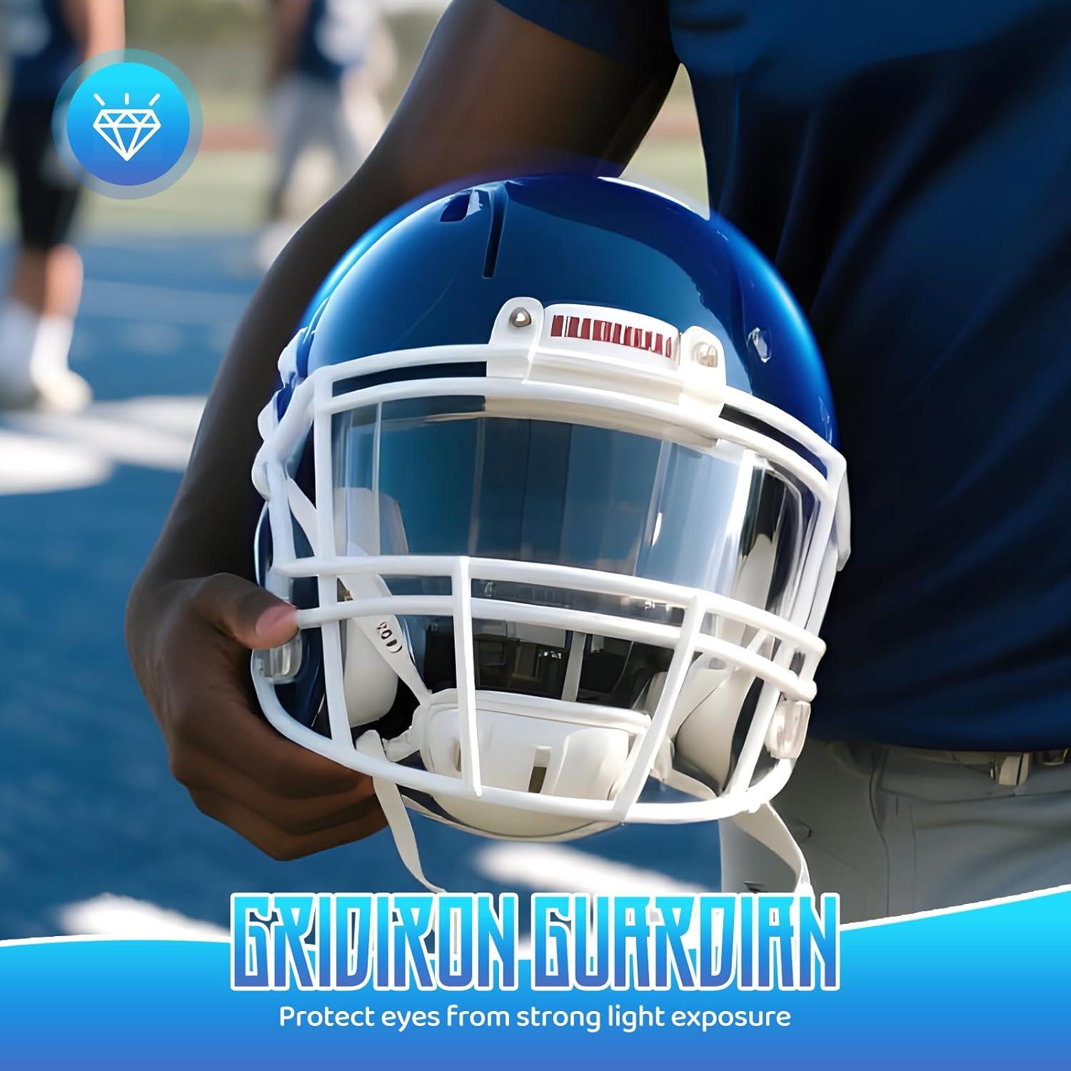 Visera de Fútbol Clara ROMRLD Universal para Cascos