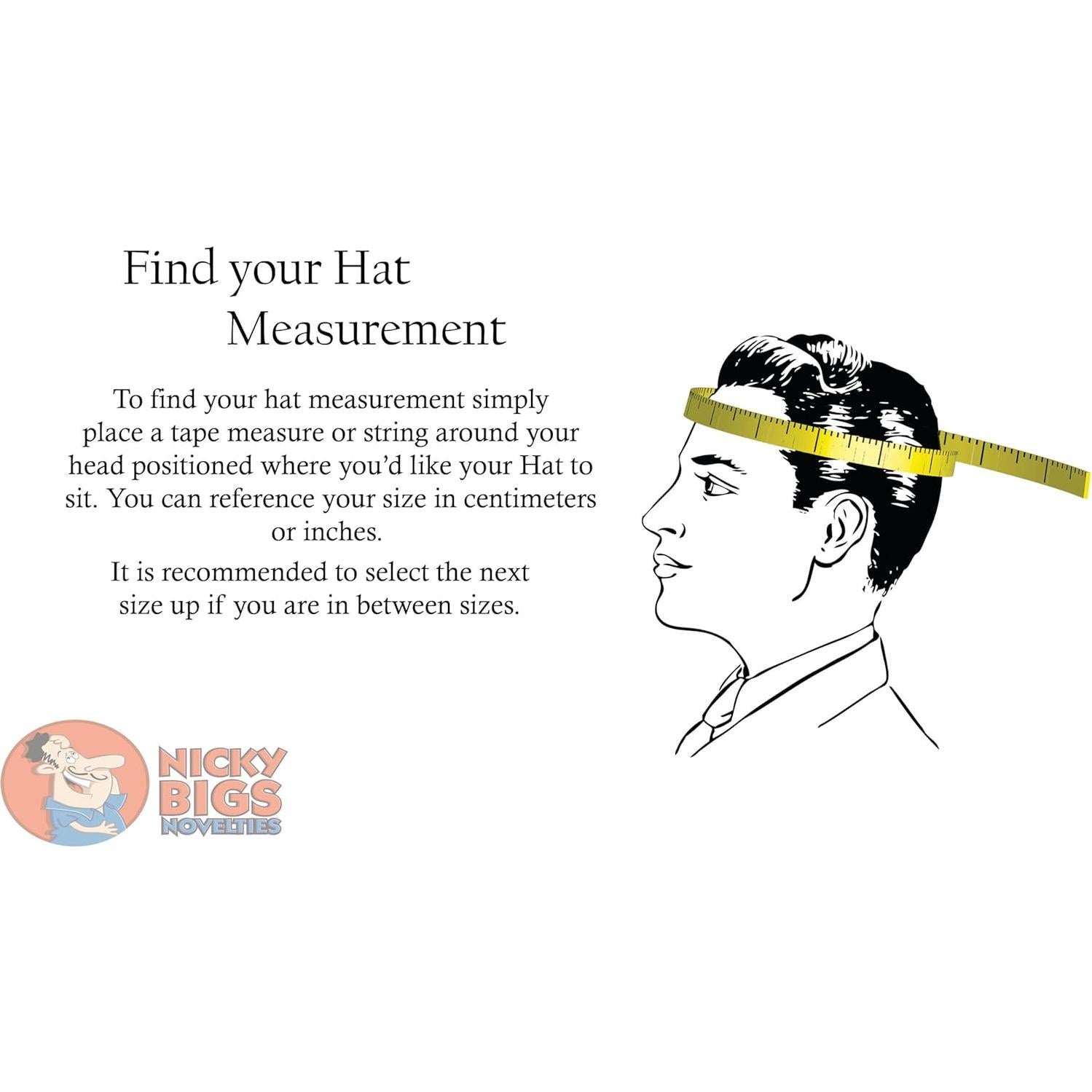 Visera de Plástico Colorido Nicky Bigs Novelties para Mujeres