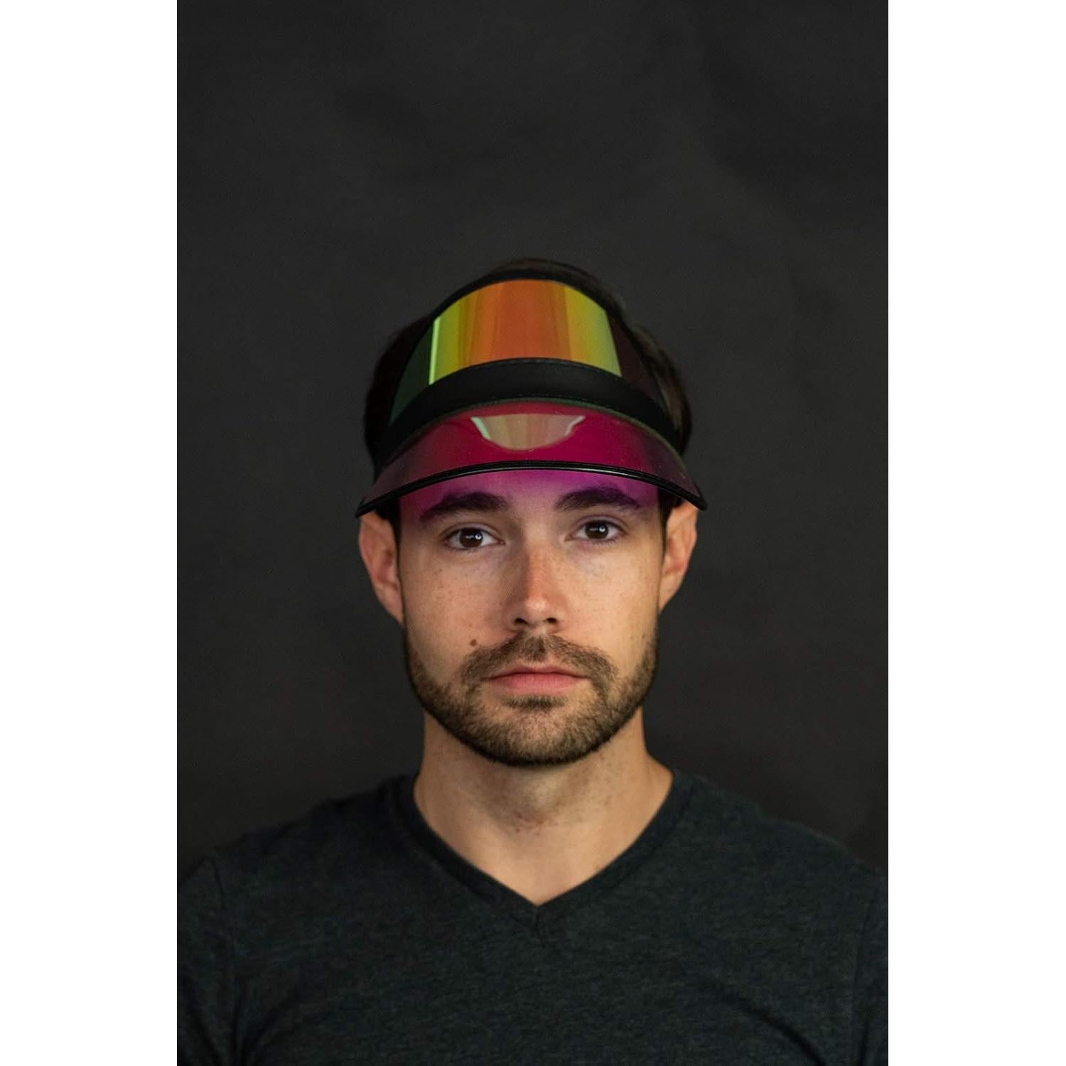 Visera de Sol Iridiscente Nicky Bigs Novelties para Adultos