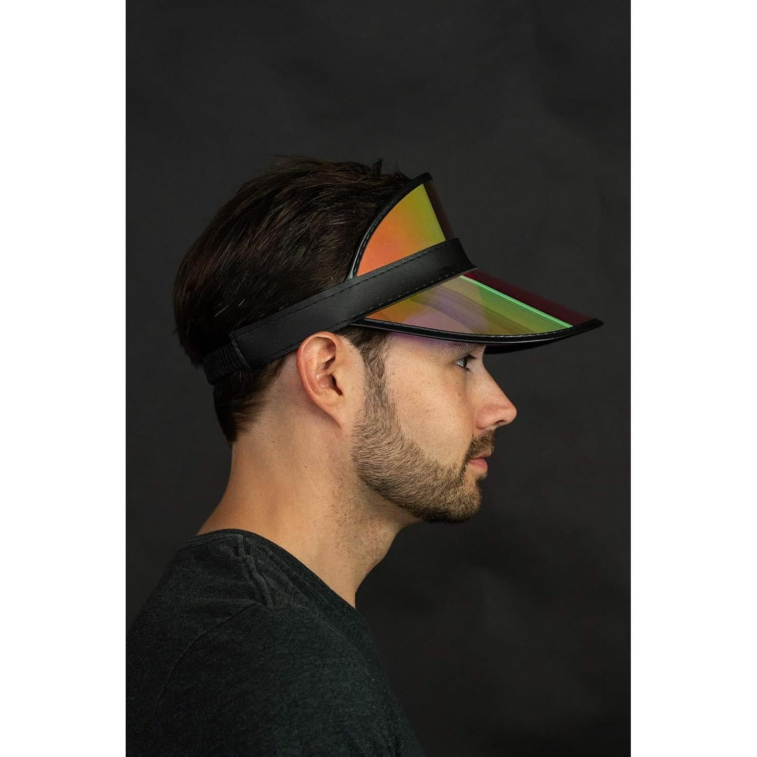 Visera de Sol Iridiscente Nicky Bigs Novelties para Adultos