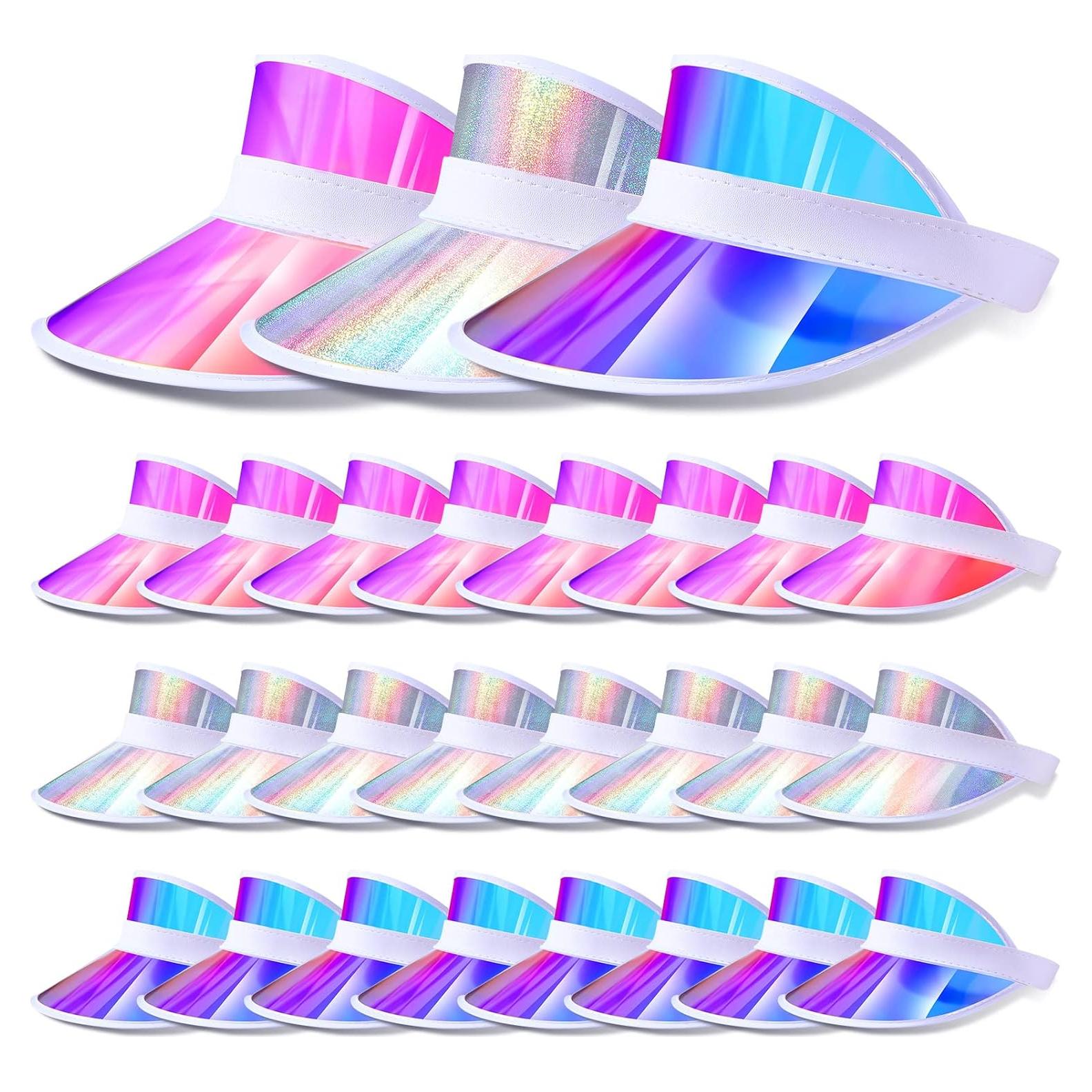 24 Sombreros Visera Solar Ajustables Unittype - Protección UV