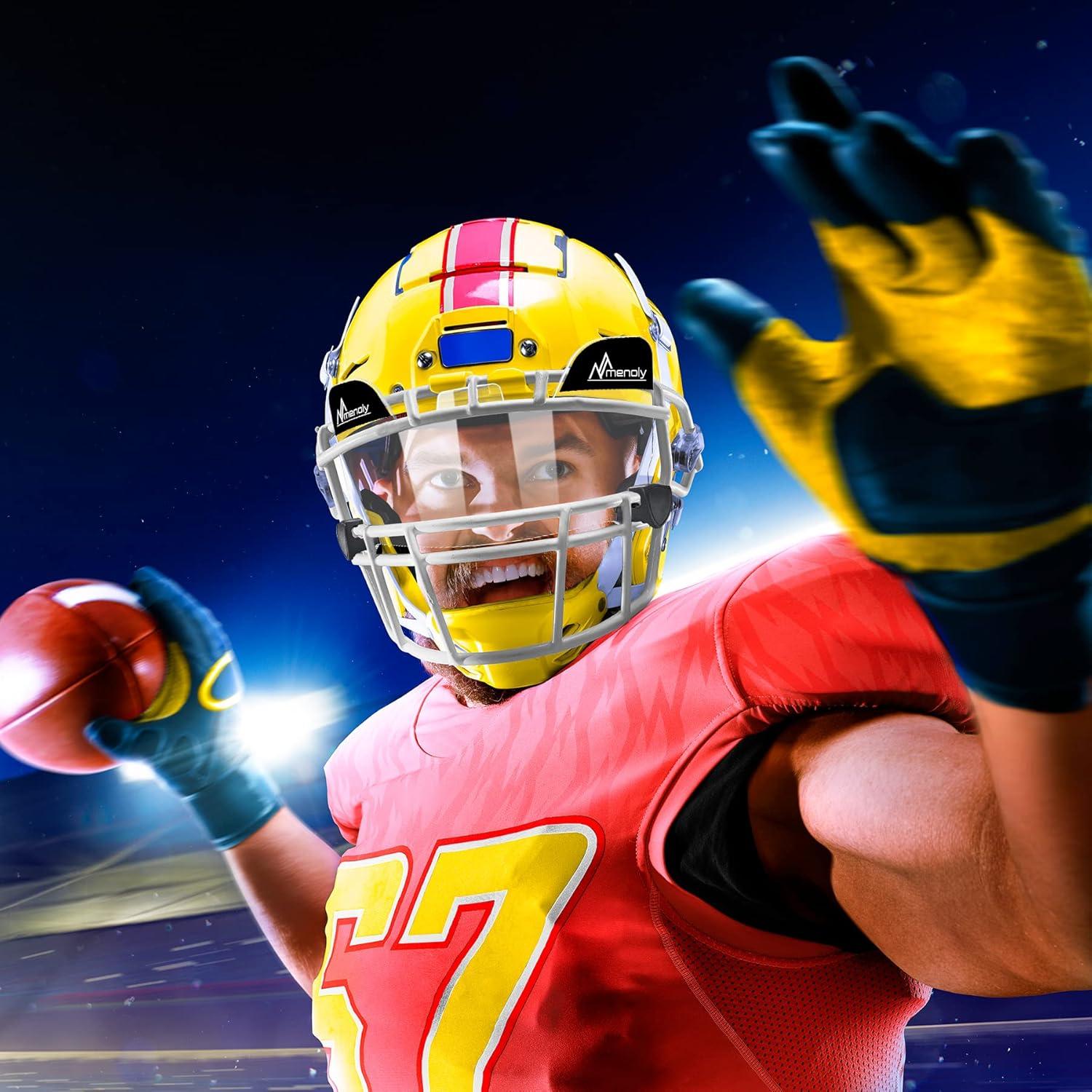 Visera de Fútbol MENOLY BDF092B, Resistente a Rayones y UV