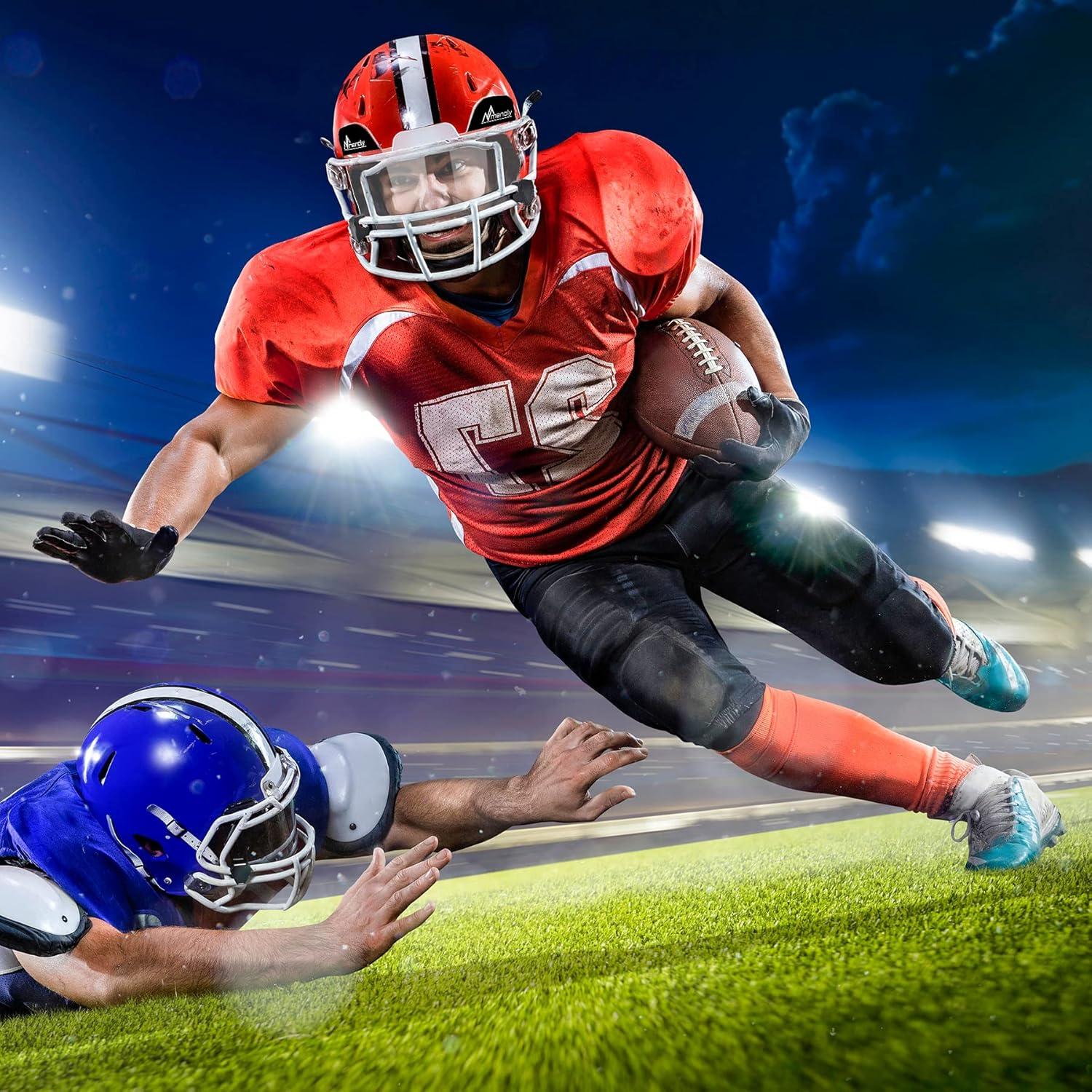 Visera de Fútbol MENOLY BDF092B, Resistente a Rayones y UV