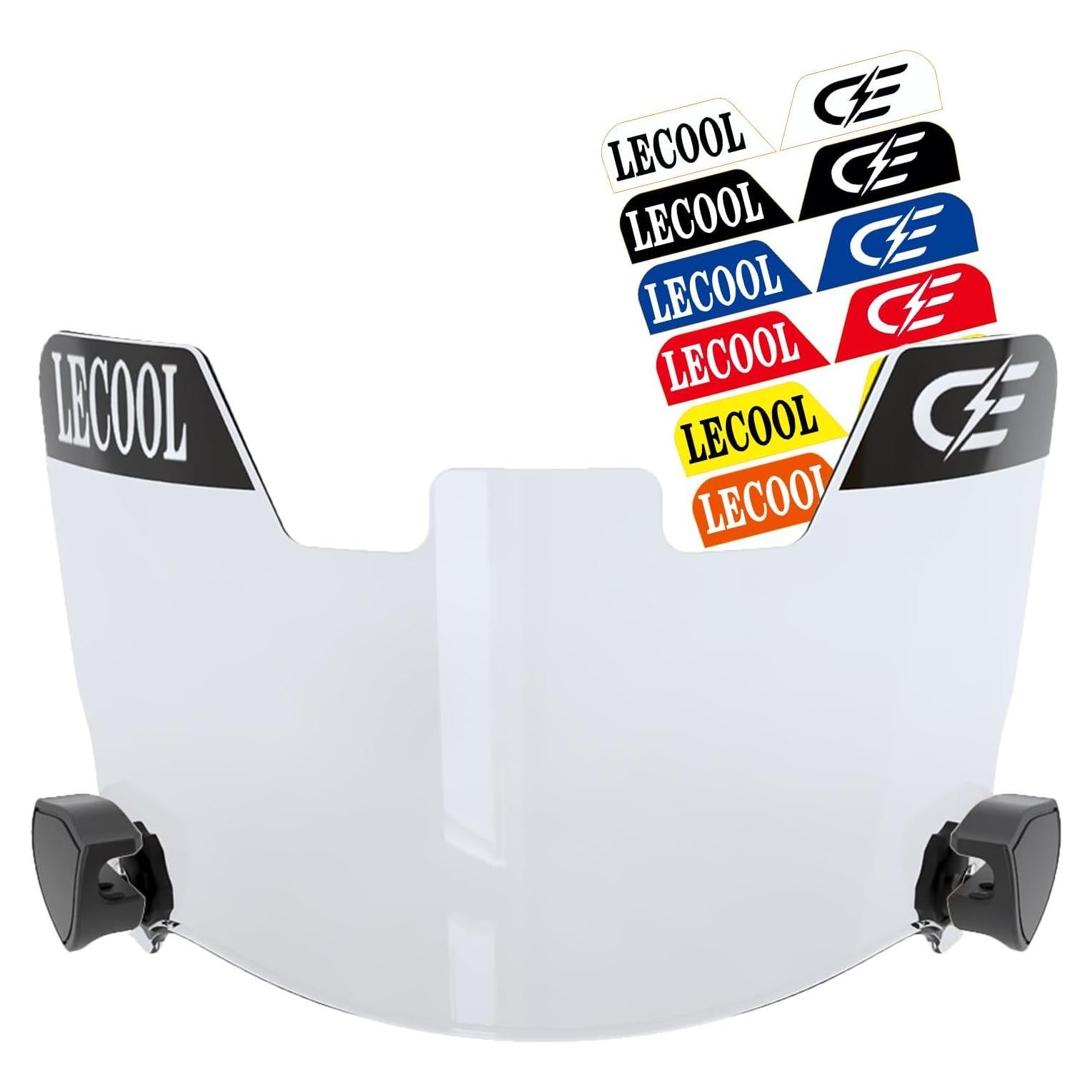 Visera de Fútbol LeCool JP para Casco Juvenil - Anti-Niebla