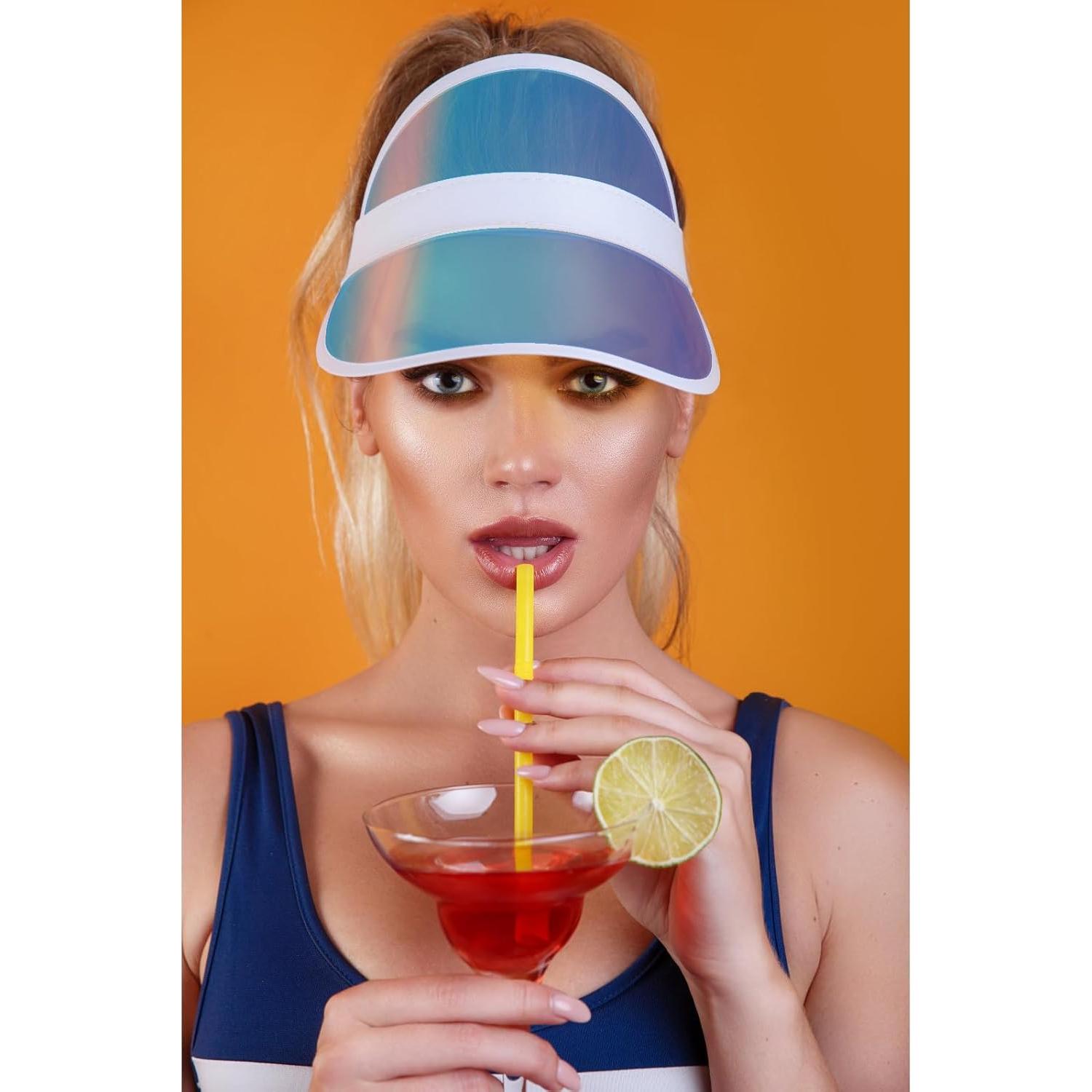 Gorra Visera Ultrafun Unisex Caramelo con Protección UV