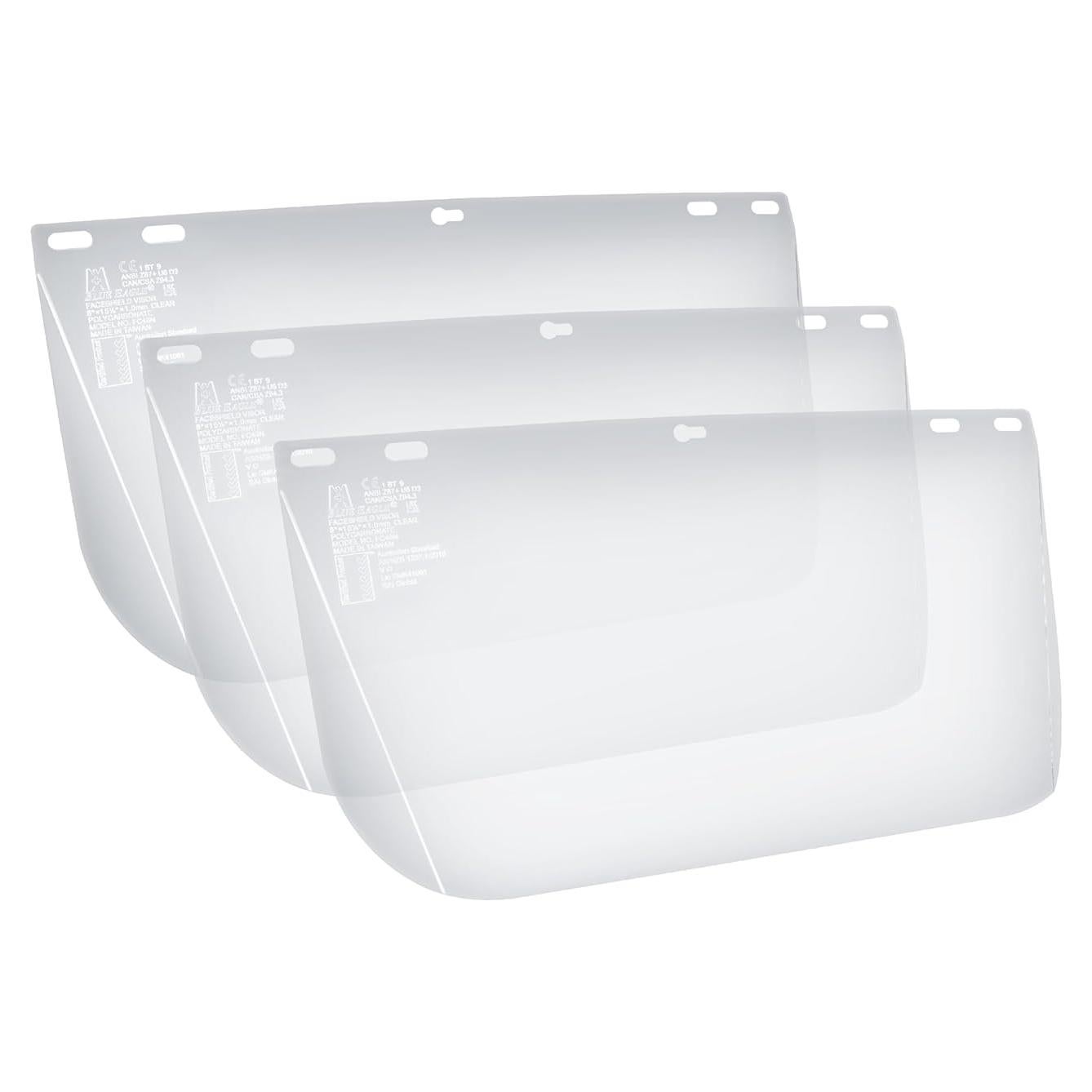 Viseras de Repuesto Blue Eagle FC48N Policarbonato 3 PCS