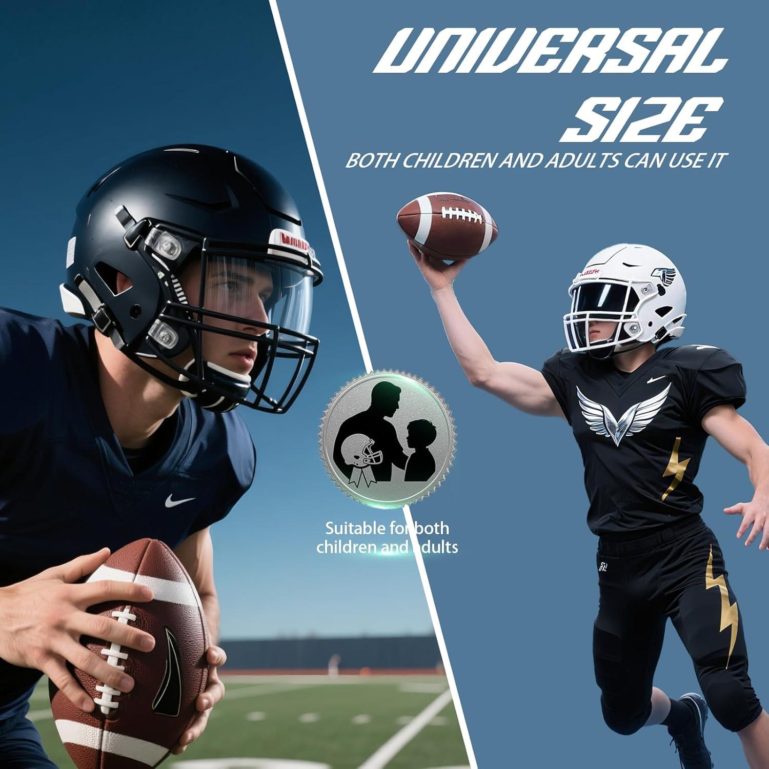 Visera de Fútbol KUBQLIG Clara y Negra - Lentes Doble Uso