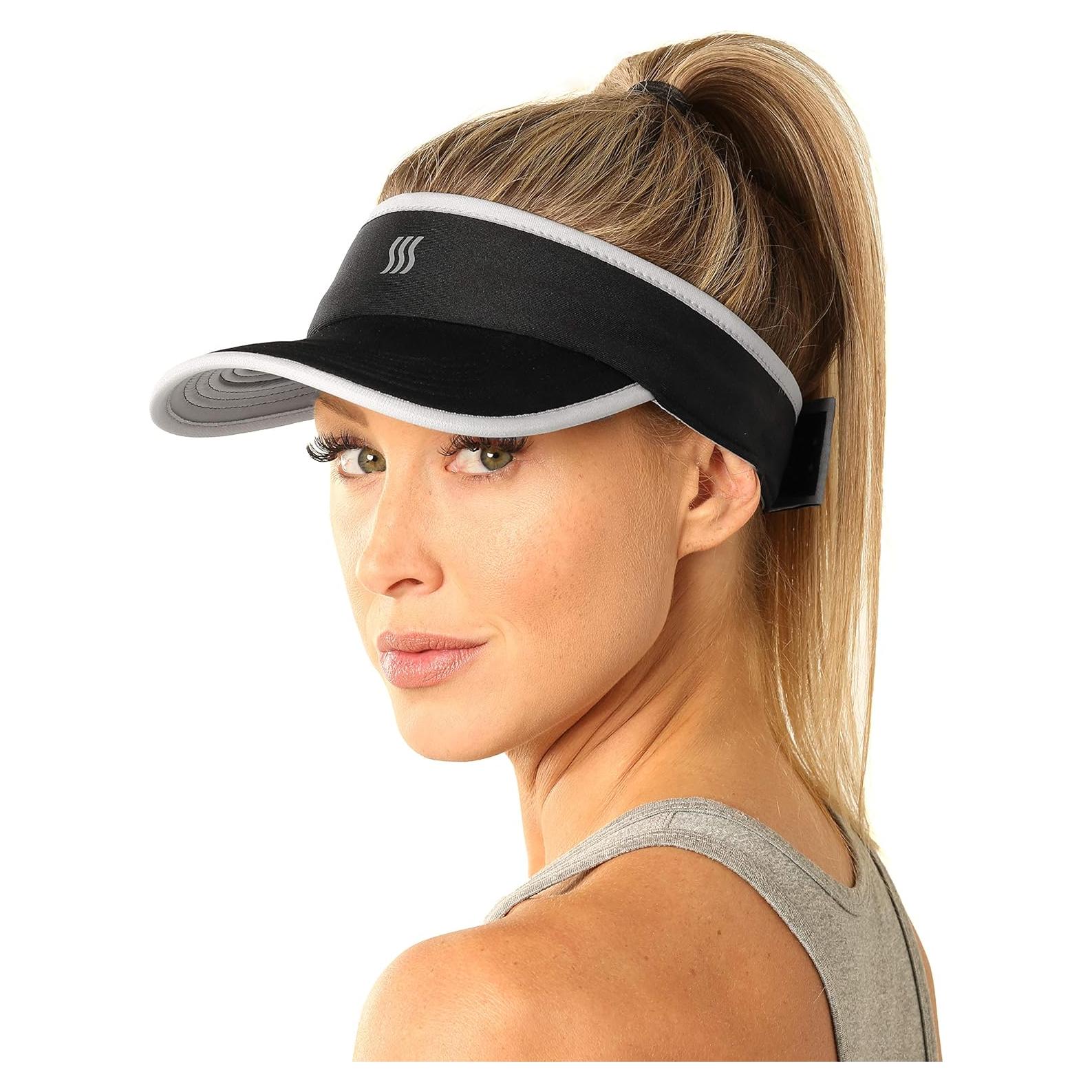 Visera Deportiva SAAKA para Mujeres - Absorbente y Ajustable