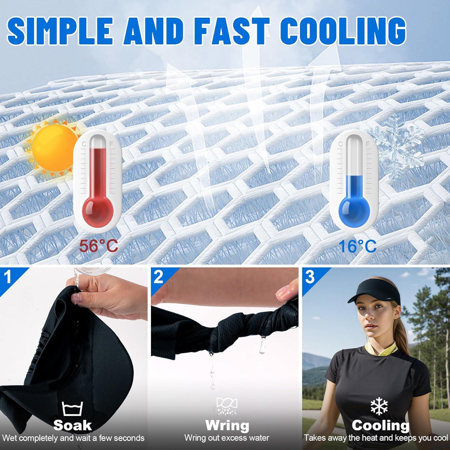 Visera Enfriadora Sukeen UV para Mujeres - Sombrero Ligero