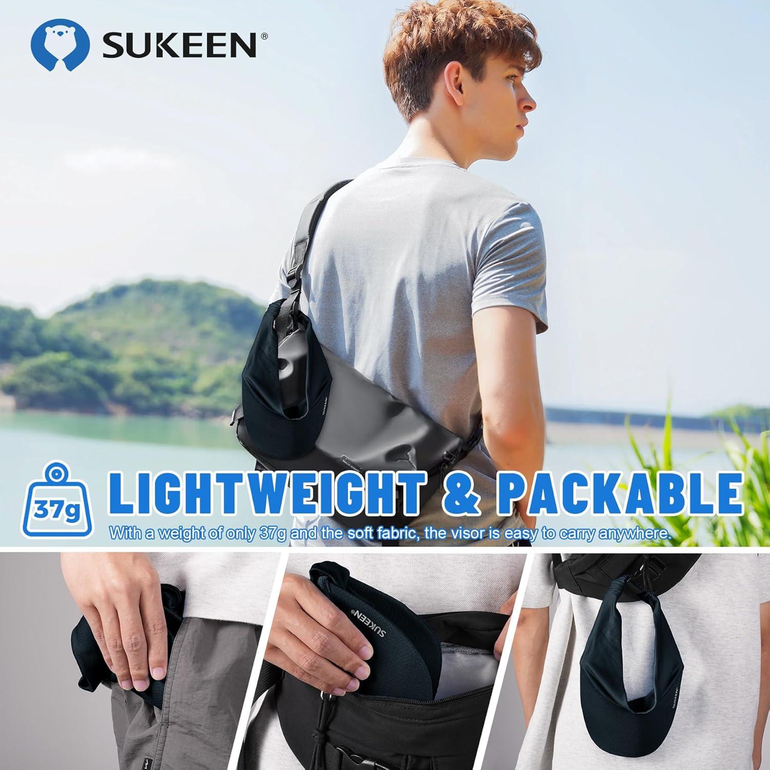 Visera Enfriadora Sukeen UV para Mujeres - Sombrero Ligero