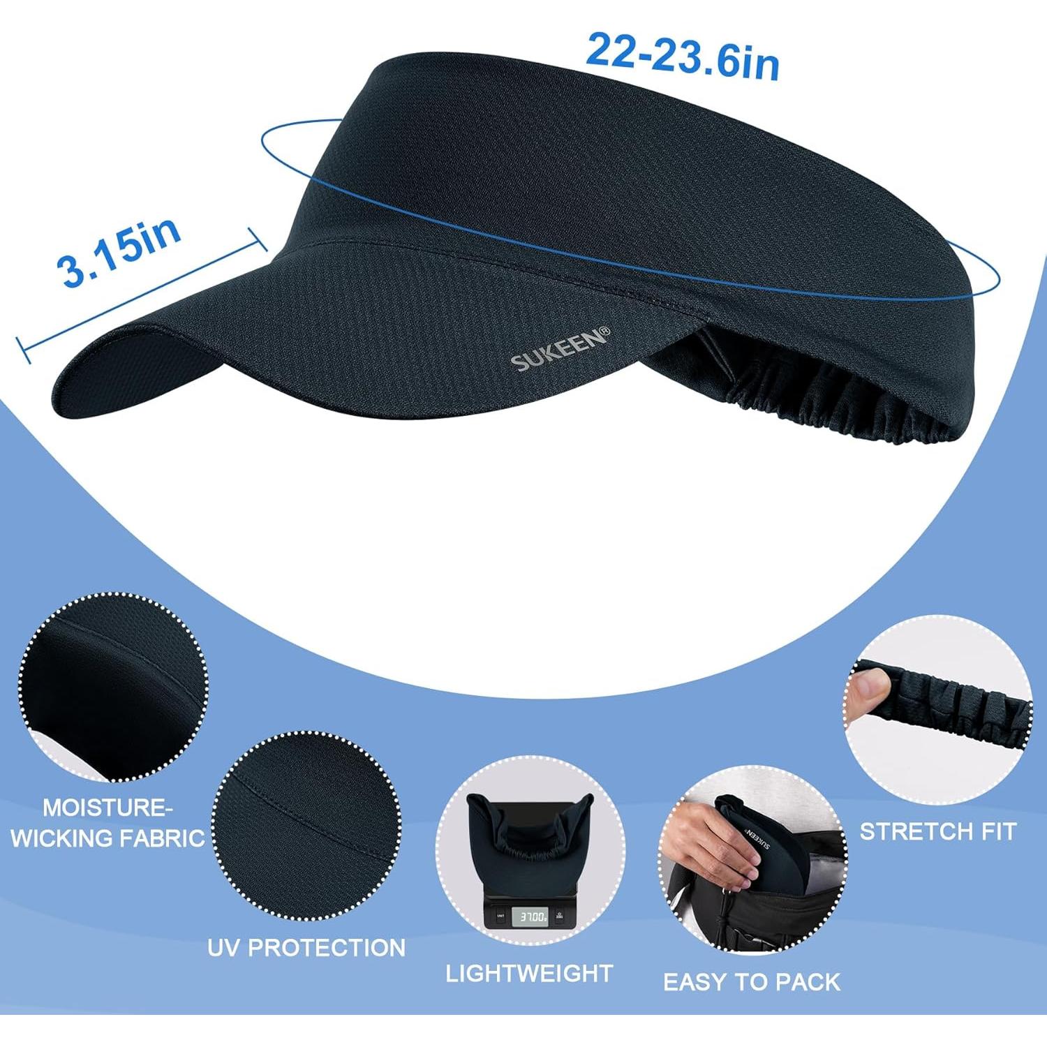 Visera Enfriadora Sukeen UV para Mujeres - Sombrero Ligero