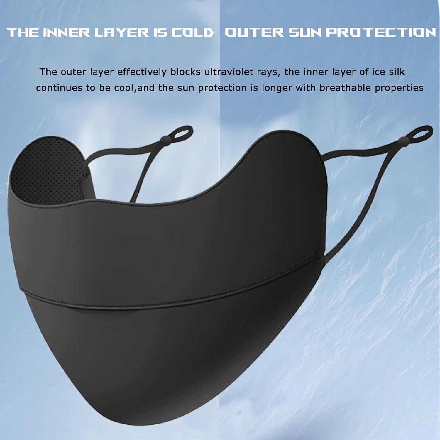 Mascarilla Facial UV Protección Solar UPF 50+ Unisex - 4 Colores