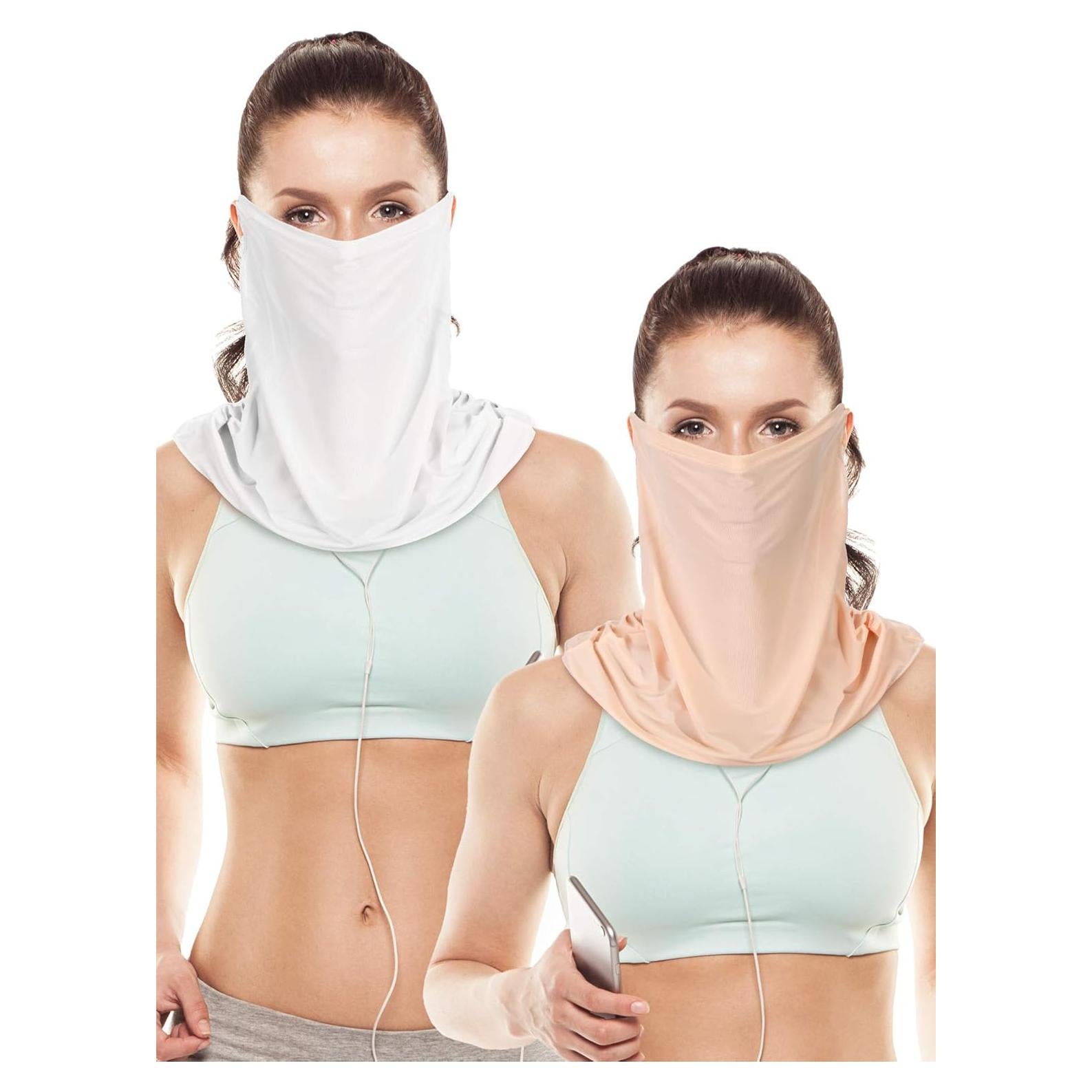 Bufanda Facial Protectora UV Unisex 2 Piezas - Verano