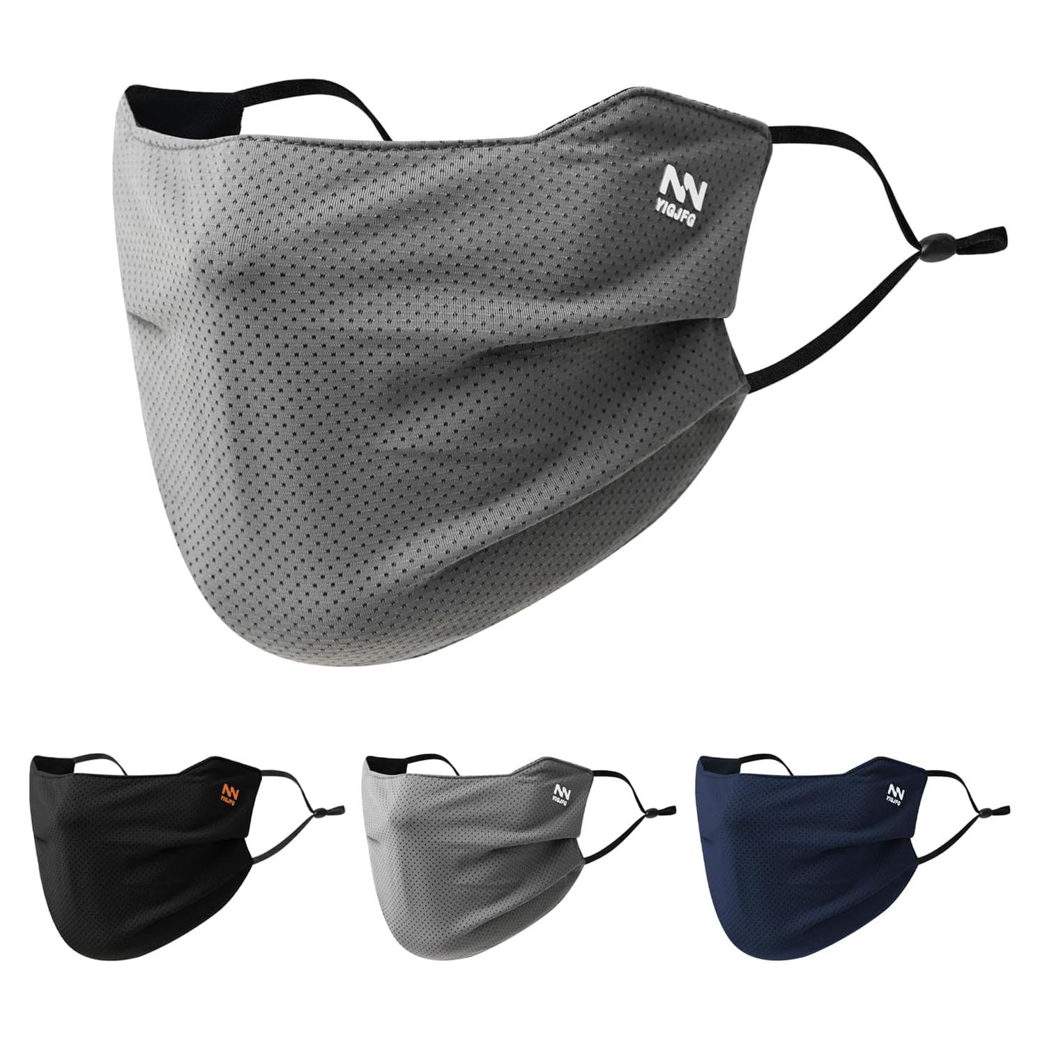 Escudo Facial UV Lavable Unisex Protección Solar 50+