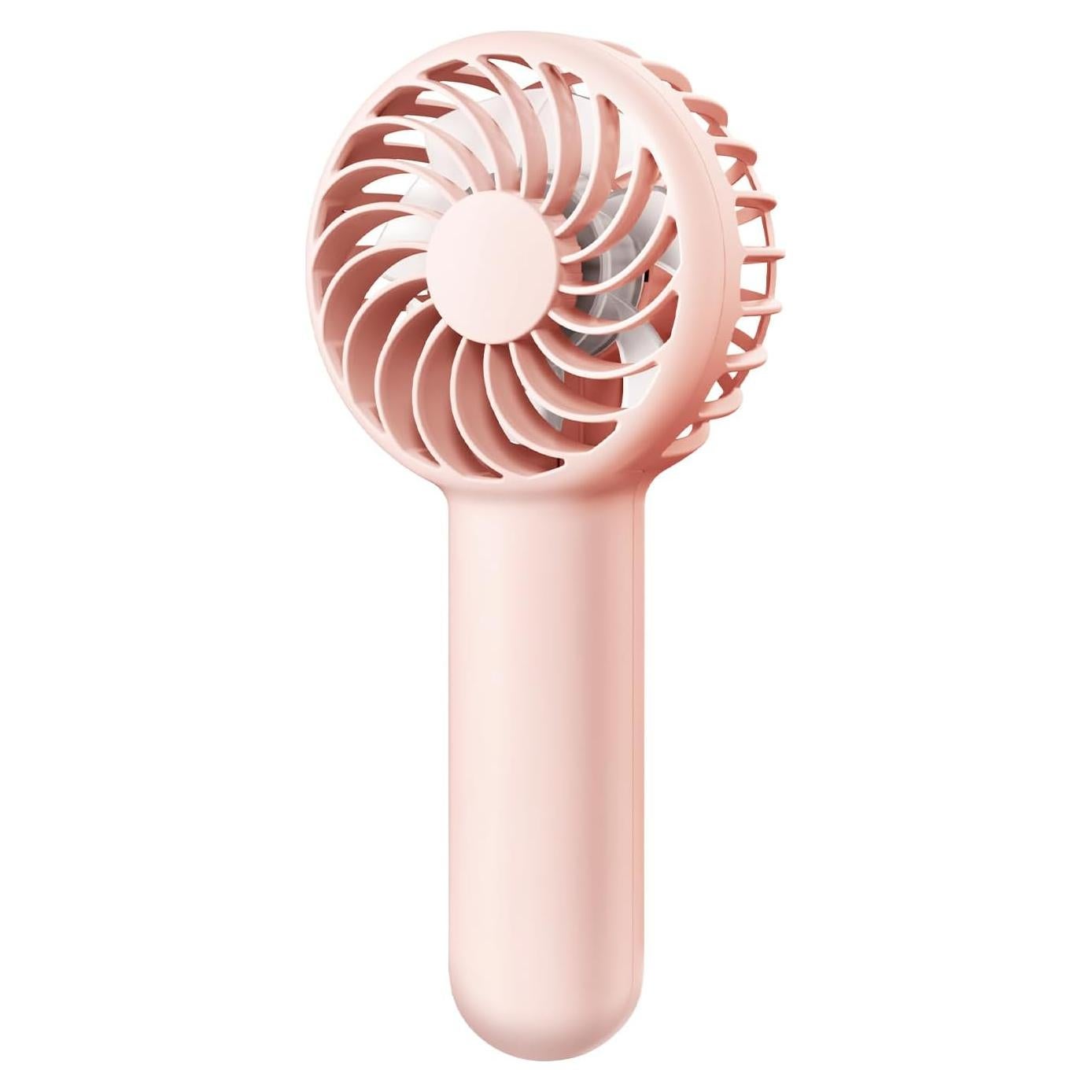 Ventilador Portátil Gaiatop Mini Rosa 3 Velocidades Recargable