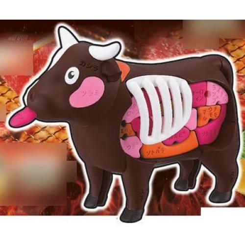 Rompecabezas de Carne Megahouse 37 Piezas con Plato