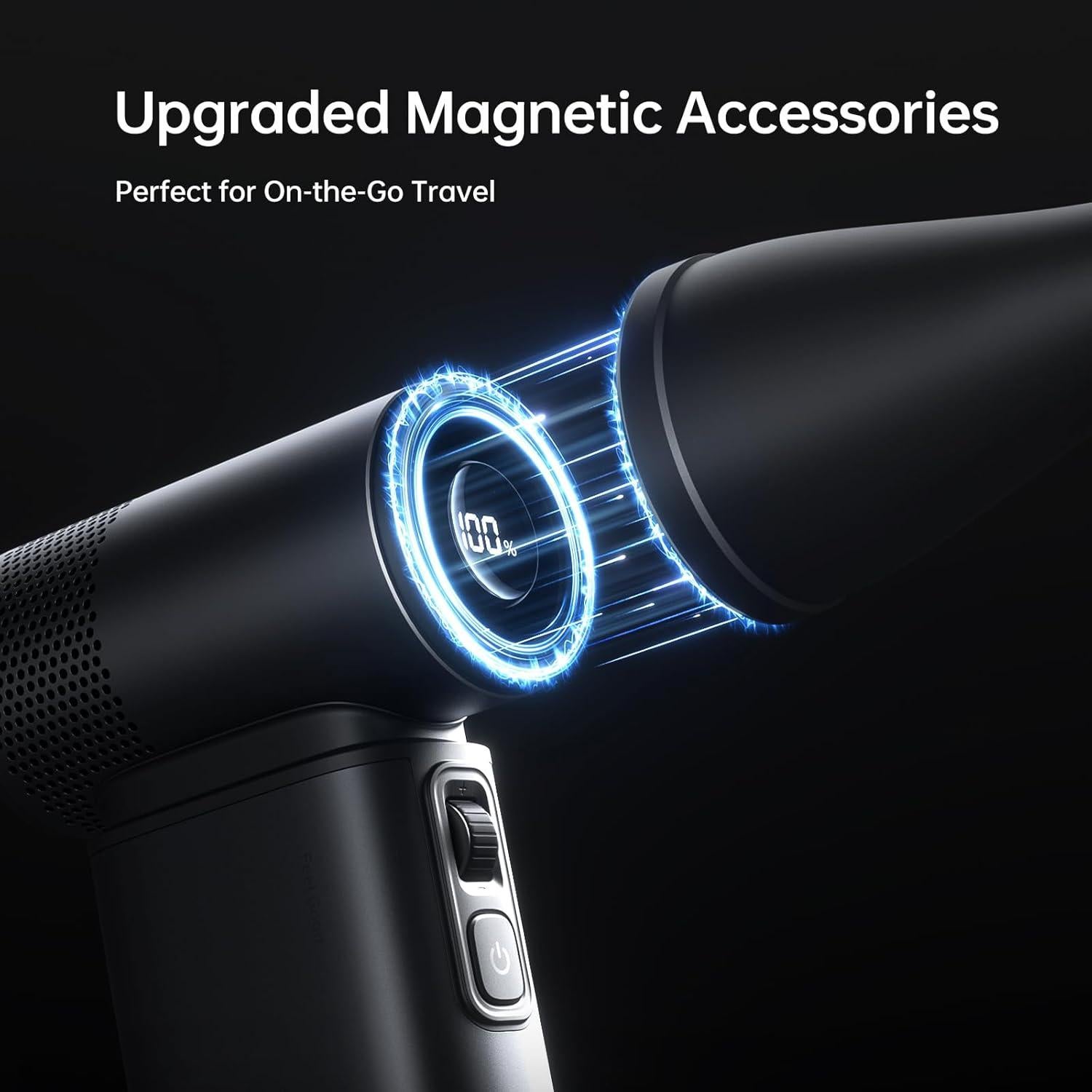 Ventilador Portátil JISULIFE Ultra2 9000mAh 100 Velocidades